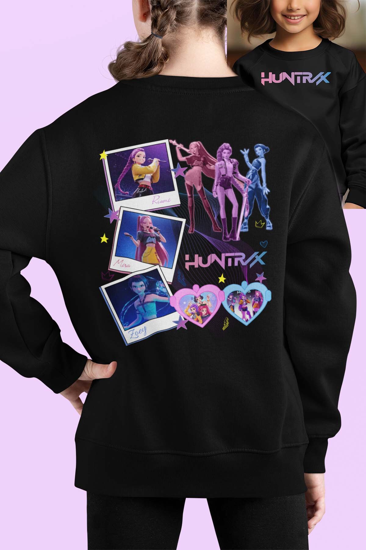 Mayorista I.A.L.D FRANCE - Polaroid Huntrix - Sudadera con cuello redondo para niña