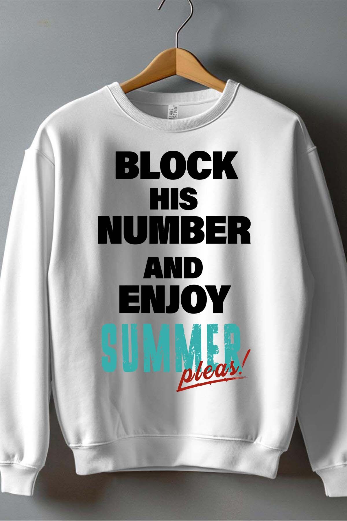 Grossiste I.A.L.D FRANCE - Block enjoy summer - Sweat Col Rond Garçon