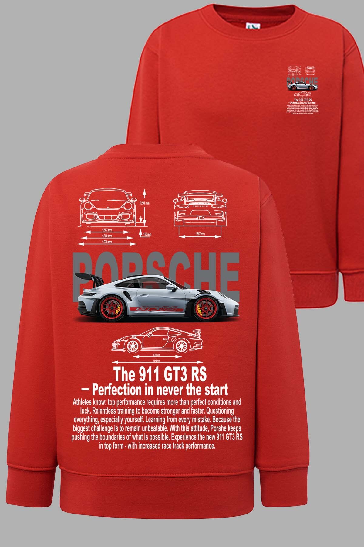 Grossiste I.A.L.D FRANCE - Porsche 911 RS - Sweat Col Rond Garçon
