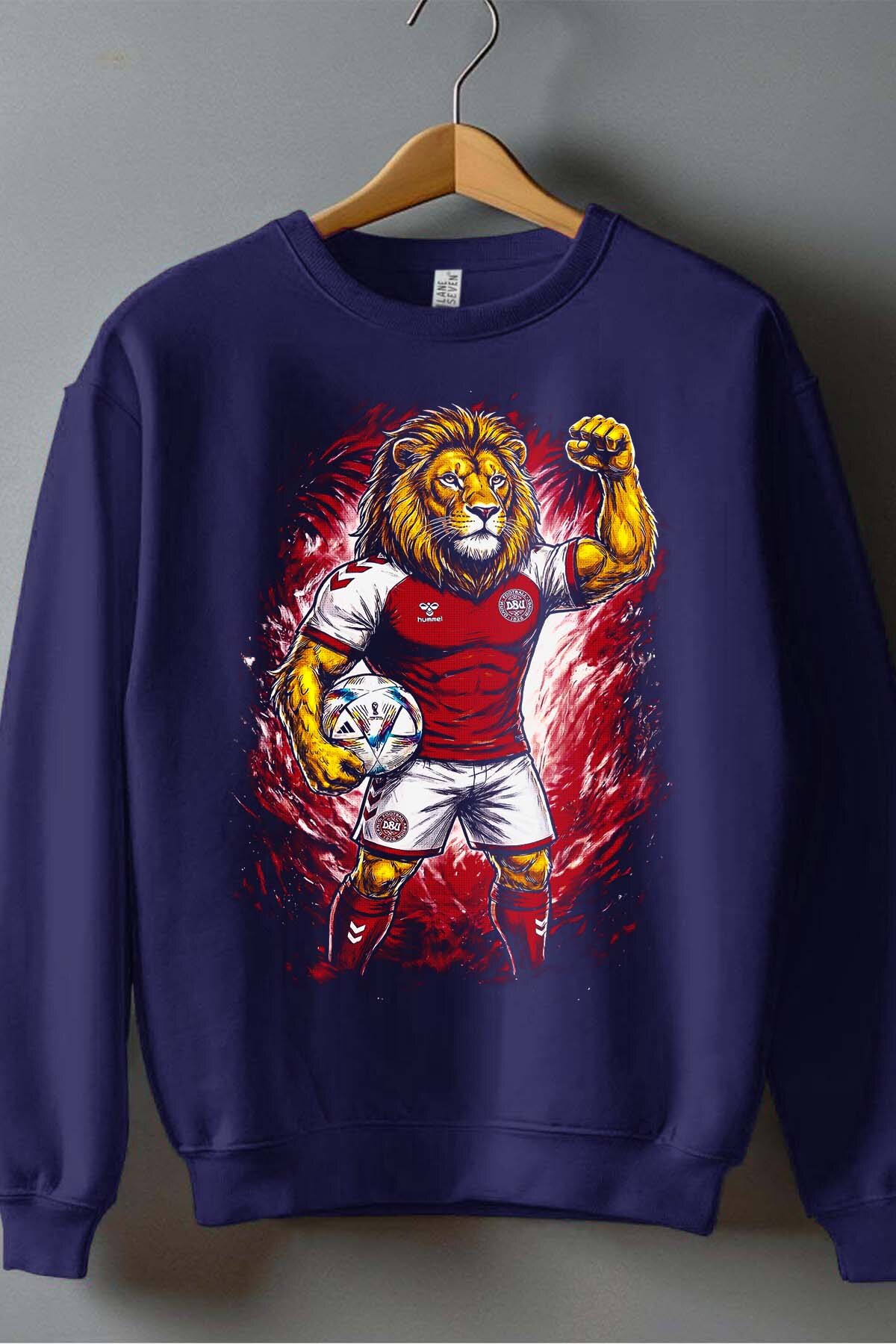 Mayorista I.A.L.D FRANCE - Dinamarca 1 Mascota - Sudadera con cuello redondo Niño