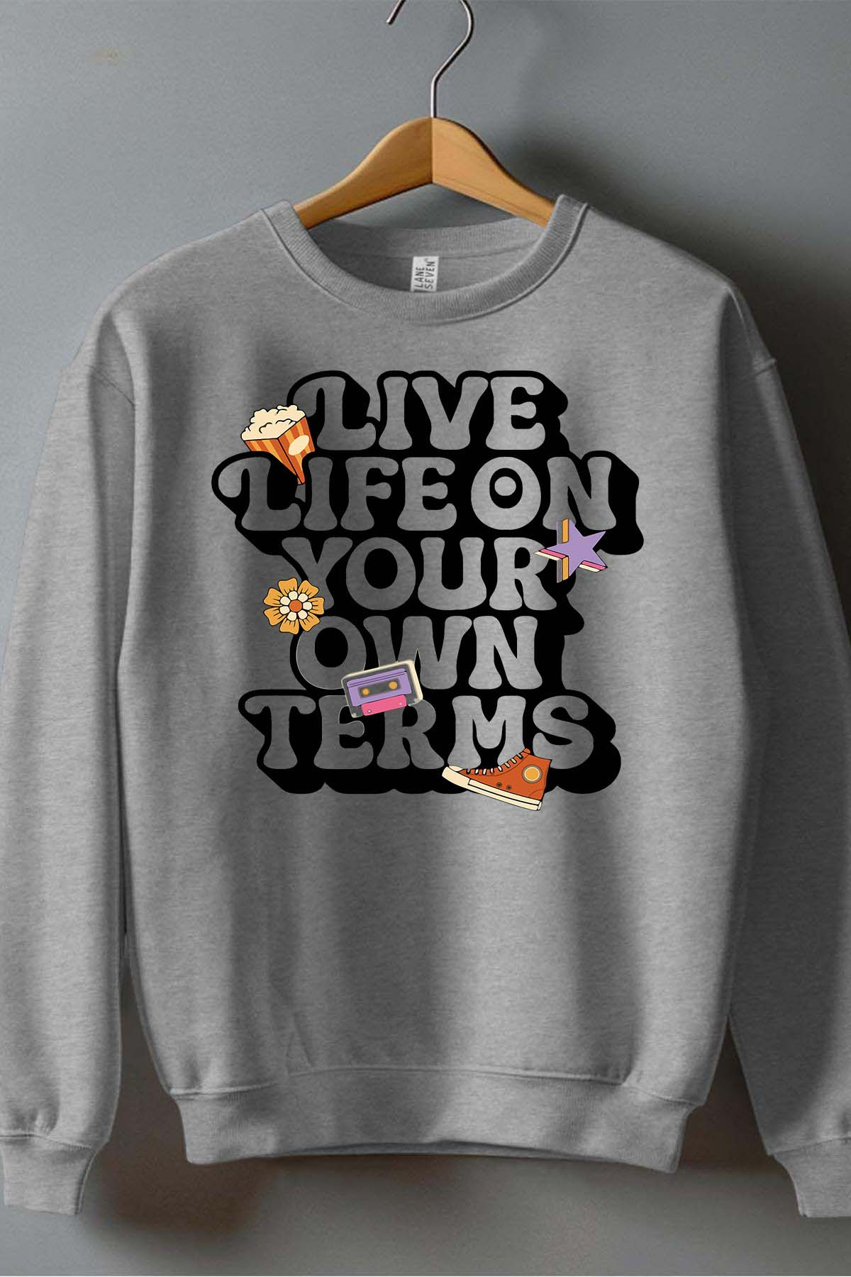 Mayorista I.A.L.D FRANCE - Vive la vida según tus propios términos - Sudadera niño