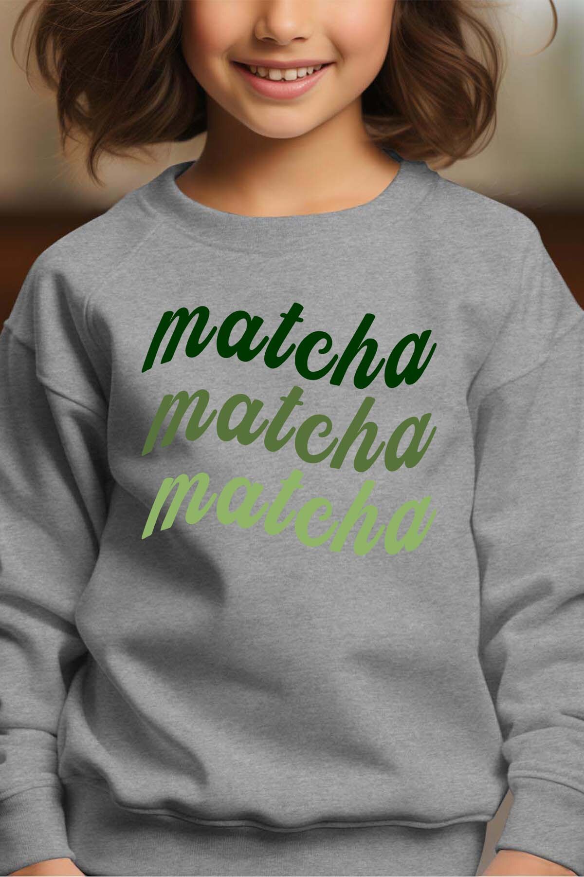 Grossiste I.A.L.D FRANCE - Matcha ultrason - Sweat Col Rond Fille