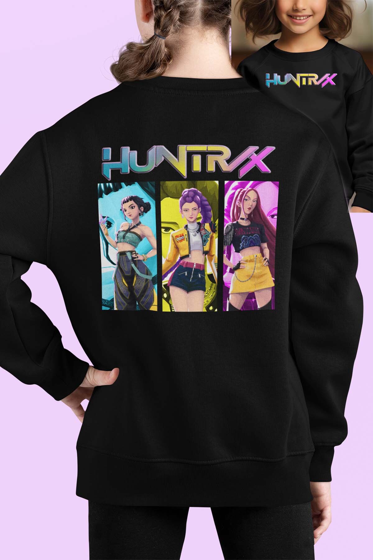 Mayorista I.A.L.D FRANCE - Huntrix Trio - Sudadera con cuello redondo para niña