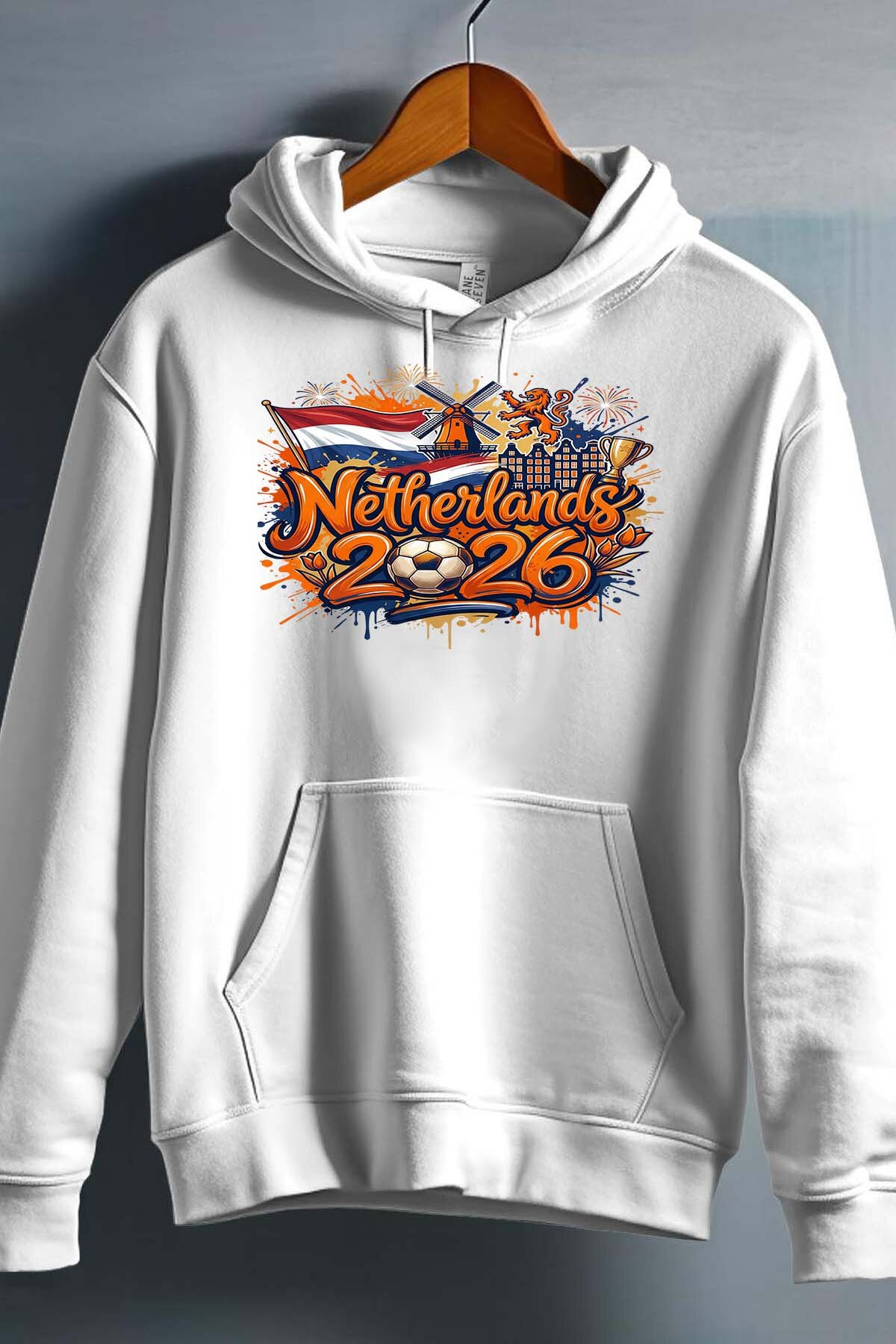 Grossiste I.A.L.D FRANCE - Cdm26 Netherlands - Sweat Capuche Garçon