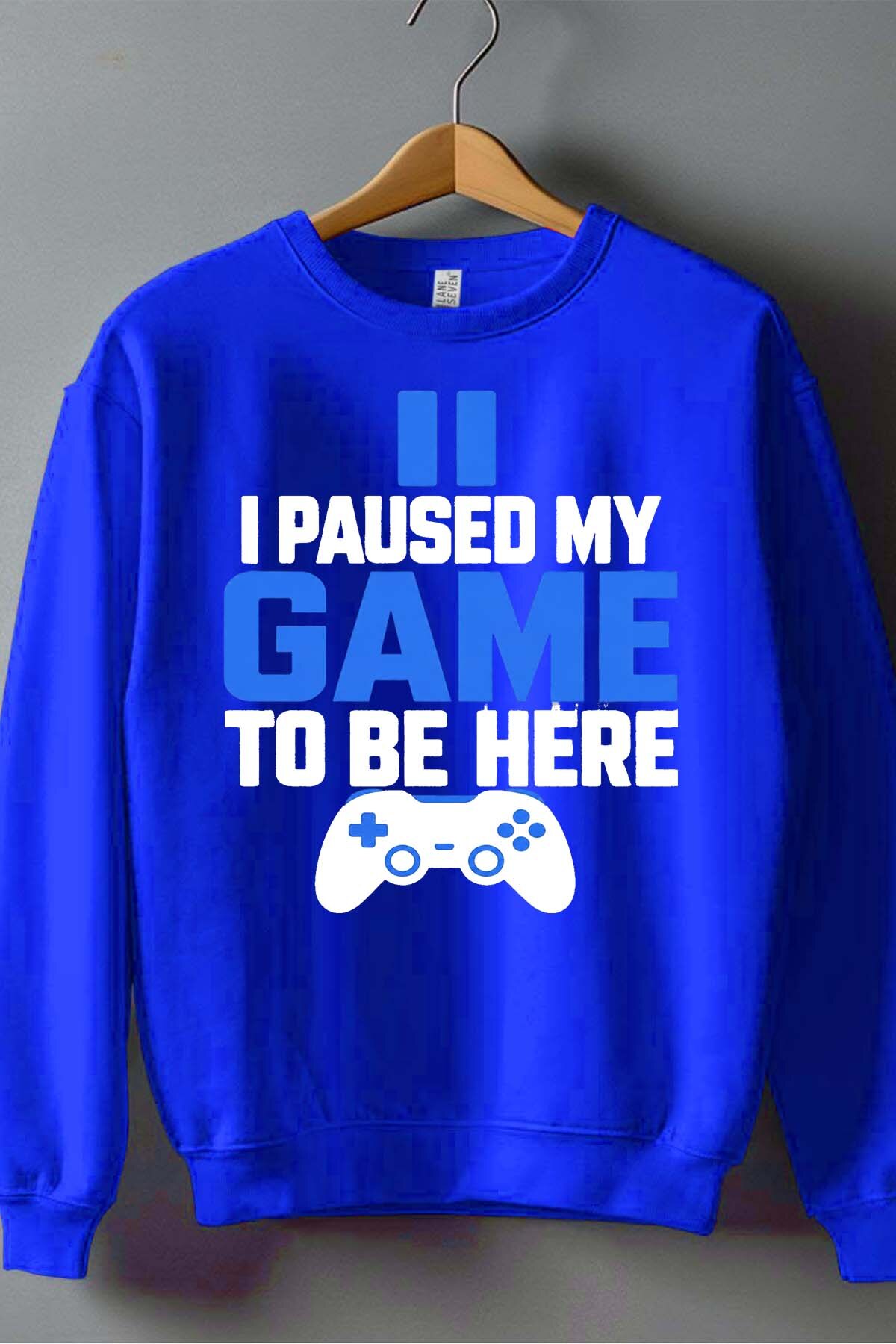 Großhändler I.A.L.D FRANCE - Ich habe das Spiel pausiert - Rundhals-Sweatshirt Junge