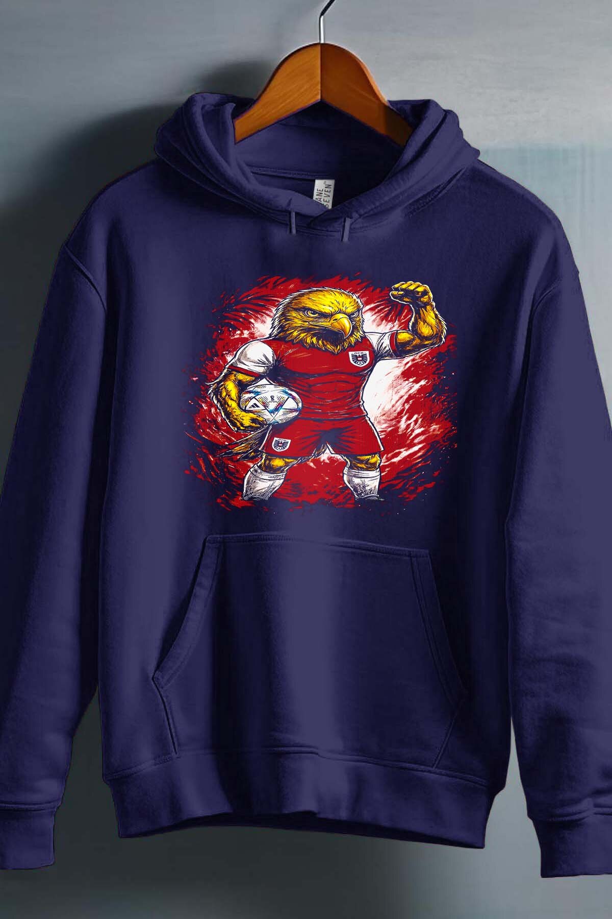 Grossiste I.A.L.D FRANCE - Áustria 1 Mascot - Sweat Capuche Garçon