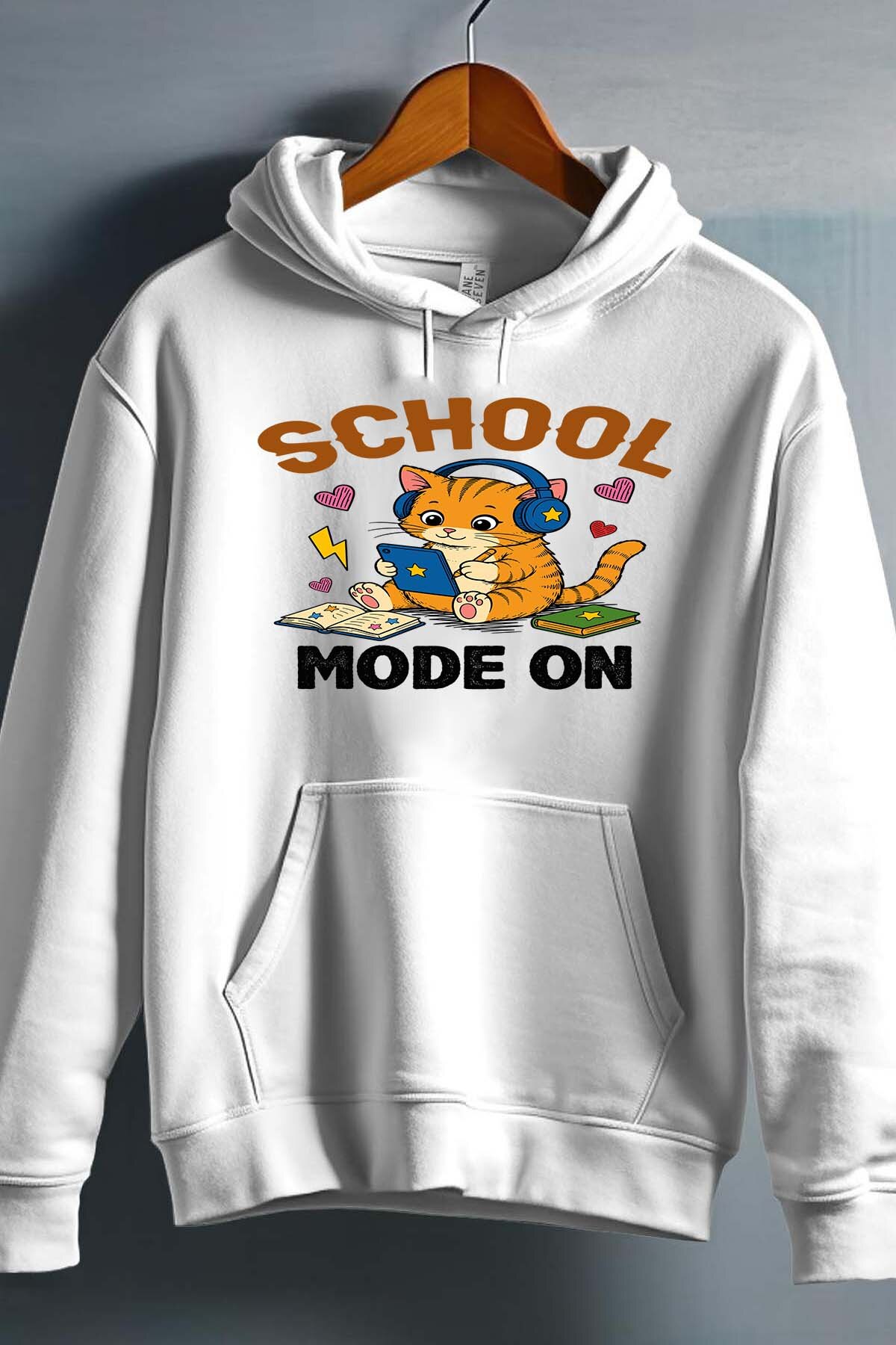 Grossiste I.A.L.D FRANCE - School Mode on - Sweat Capuche Fille