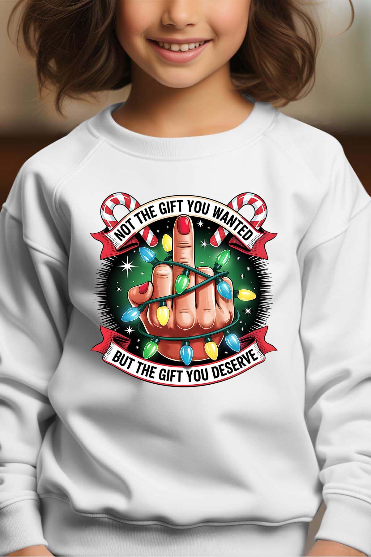 Großhändler I.A.L.D FRANCE - Santa D'honneur - Rundhals-Sweatshirt Mädchen