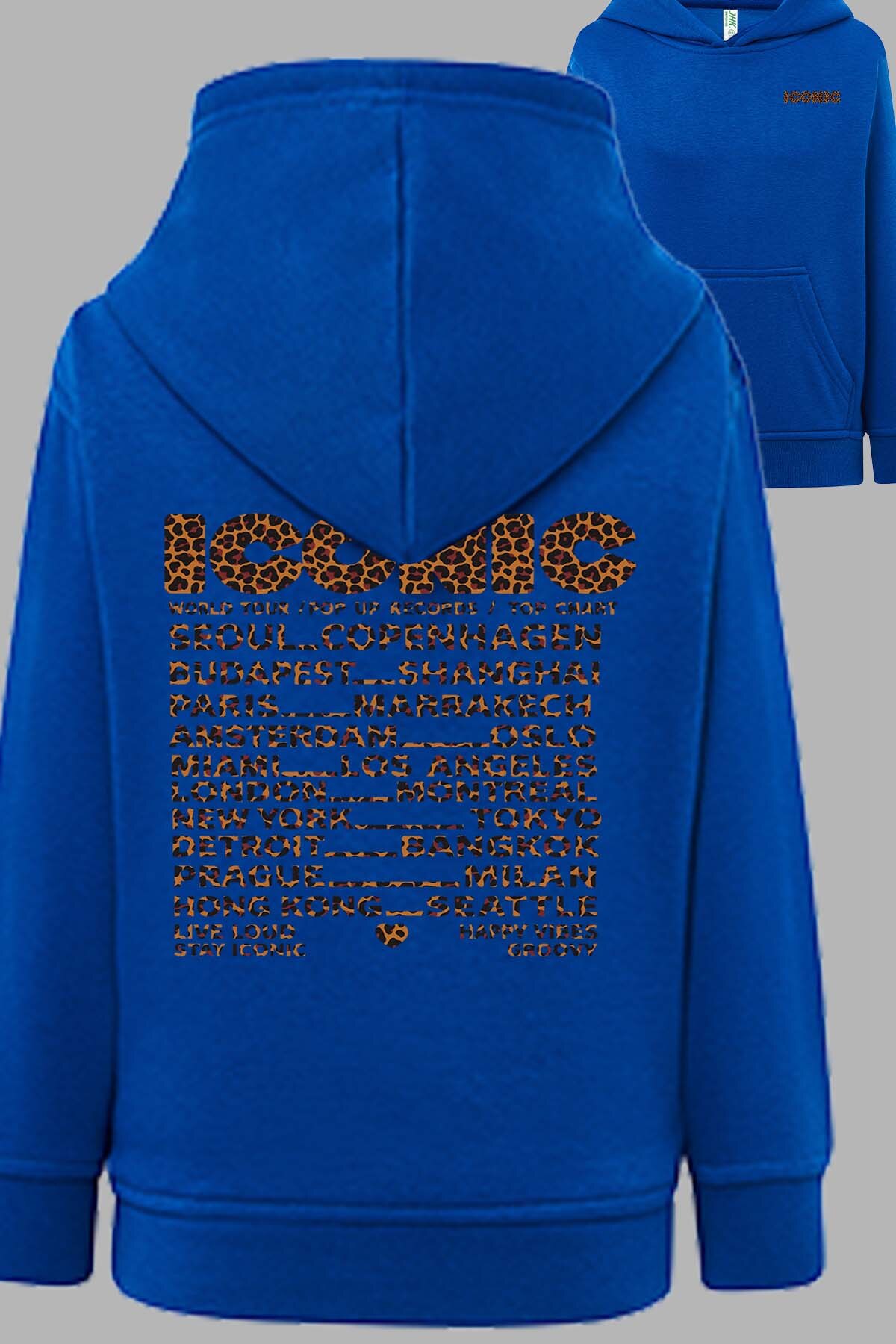 Grossiste I.A.L.D FRANCE - Iconic leo - Sweat Capuche Fille