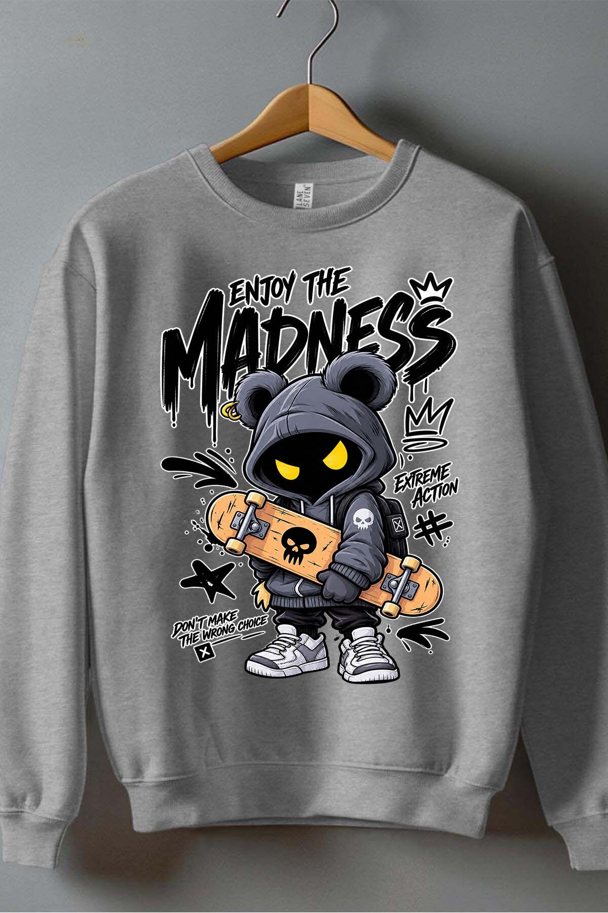 Wholesaler I.A.L.D FRANCE - ENJOY MADNESS HYPE - Crewneck sweatshirt Boy