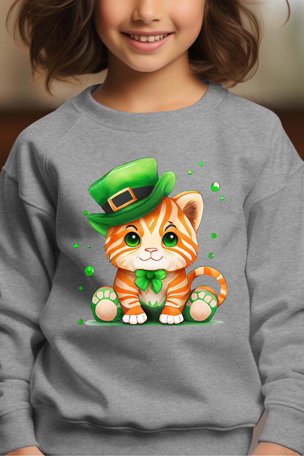 Mayorista I.A.L.D FRANCE - Cat Irish - Chica redonda de sudadera