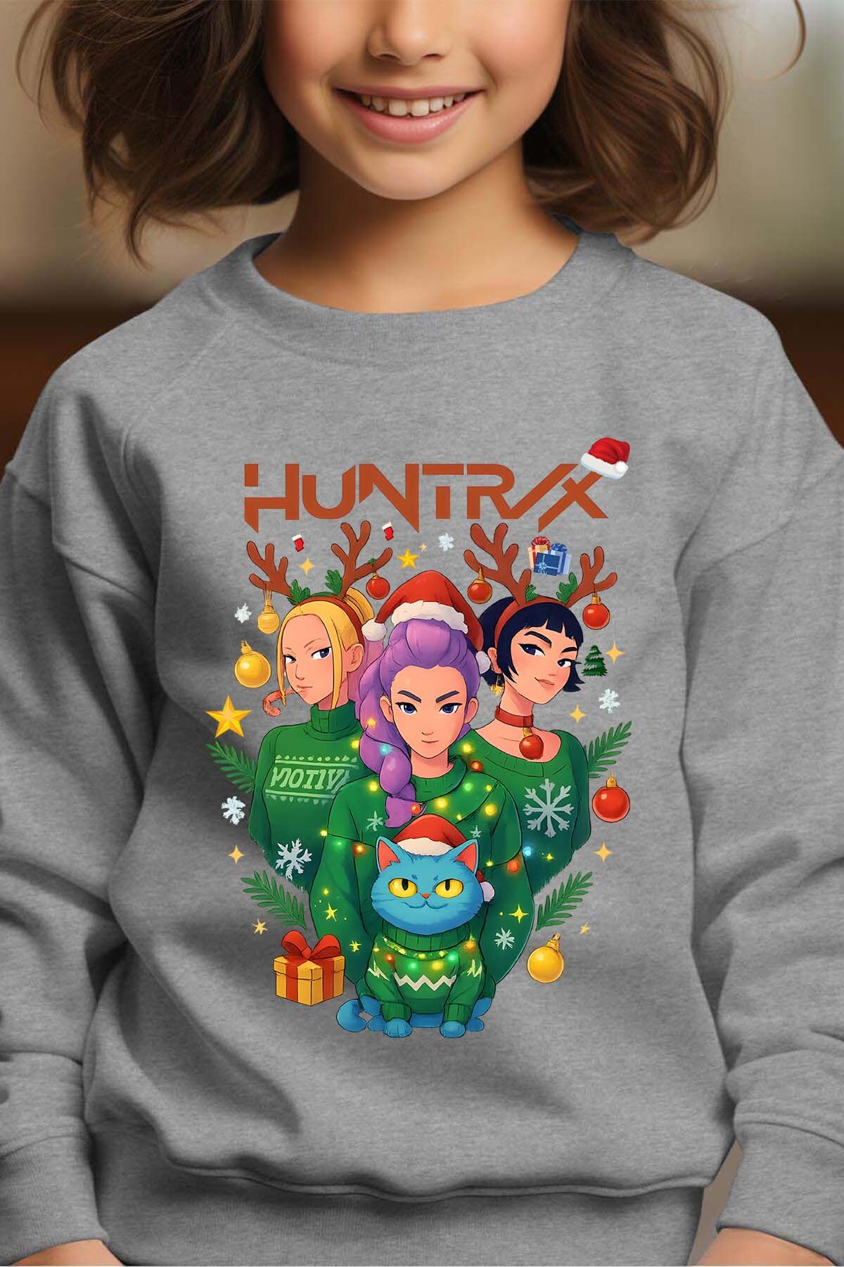 Wholesaler I.A.L.D FRANCE - Huntrix Noel Pull - Crewneck sweatshirt Girl