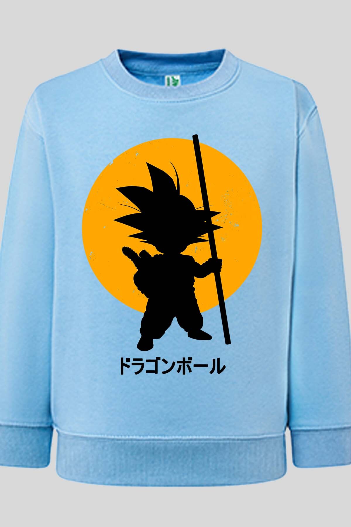 Grossiste I.A.L.D FRANCE - DBZ petit goku - Sweat Col Rond Garçon
