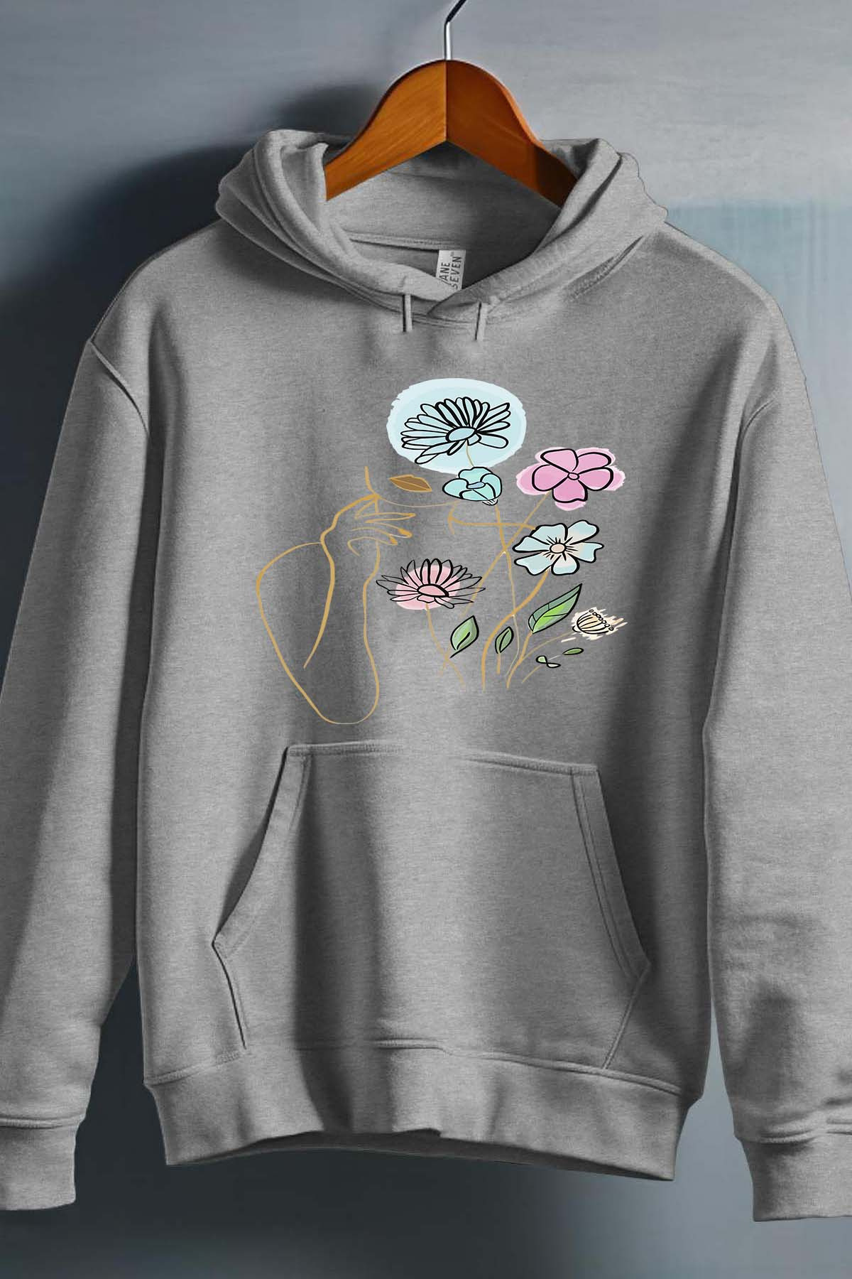 Mayorista I.A.L.D FRANCE - Silueta chica - Sudadera con capucha niña