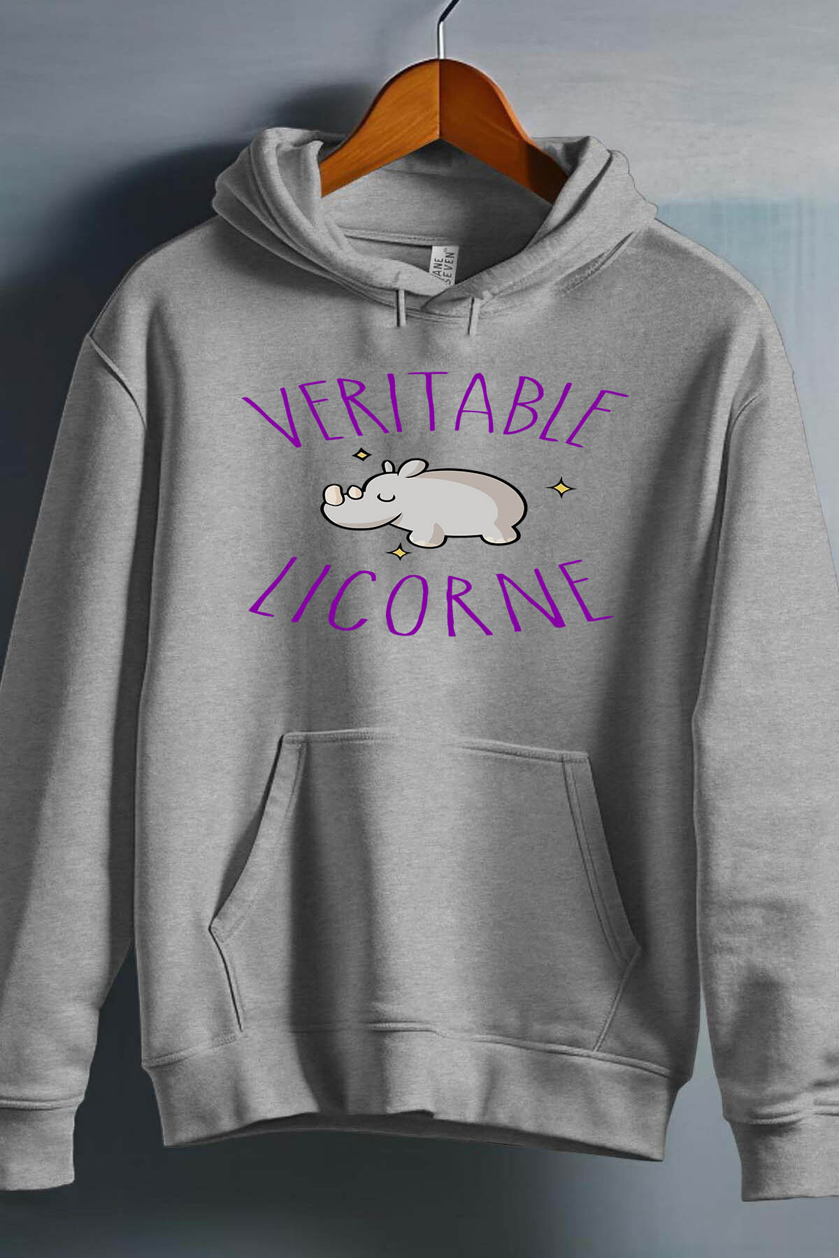 Grossiste I.A.L.D FRANCE - licorne hippo - Sweat Capuche Fille