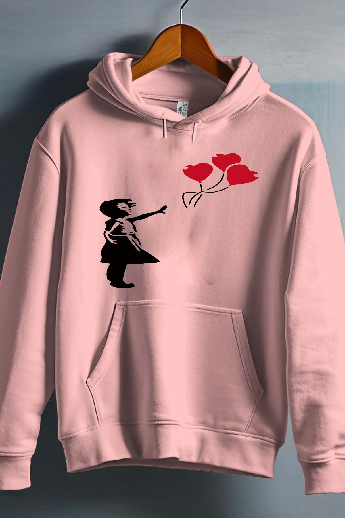 Mayorista I.A.L.D FRANCE - Hojas de globos - Sudadera con capucha niña