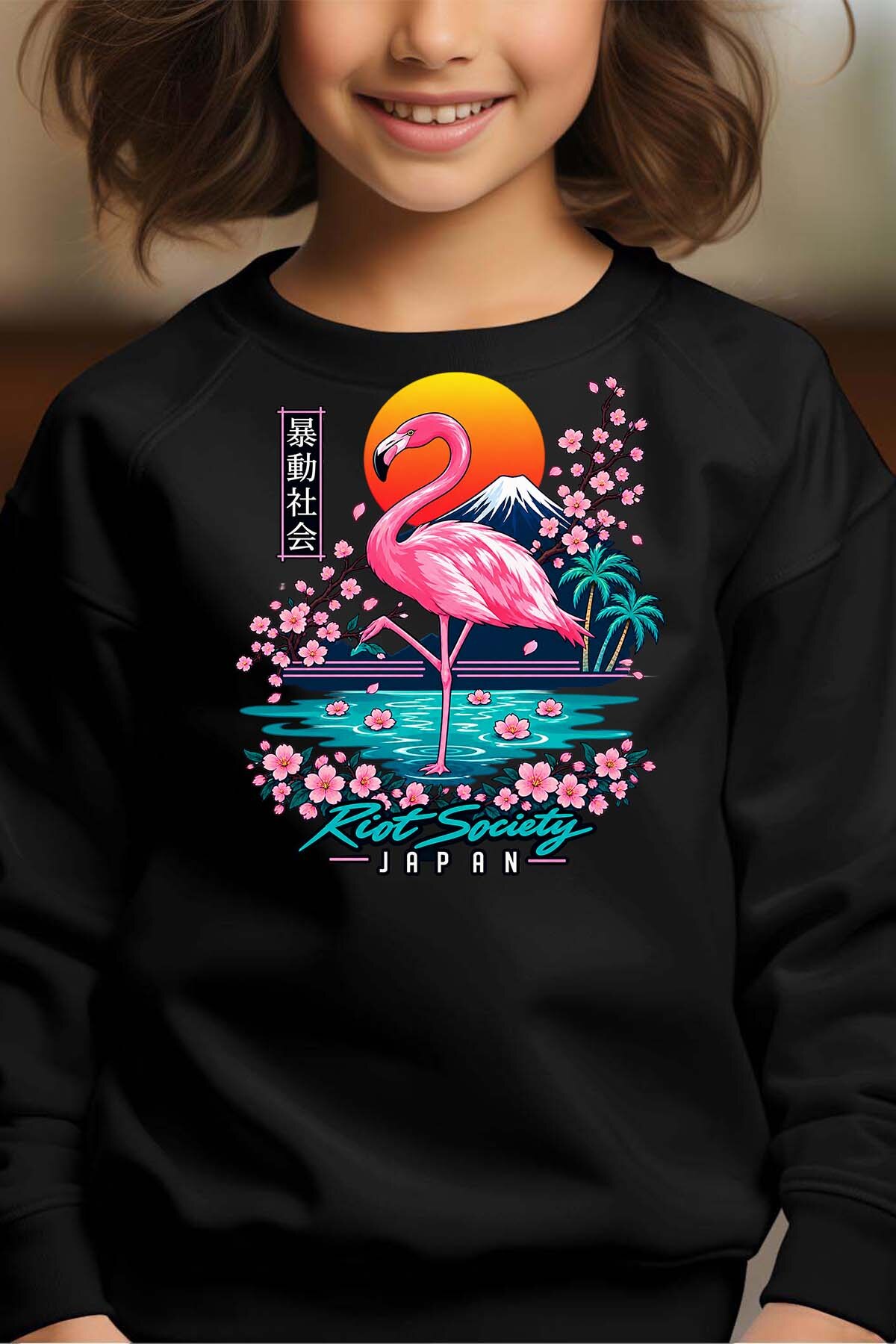 Wholesaler I.A.L.D FRANCE - Sakura japan - Crewneck sweatshirt Girl