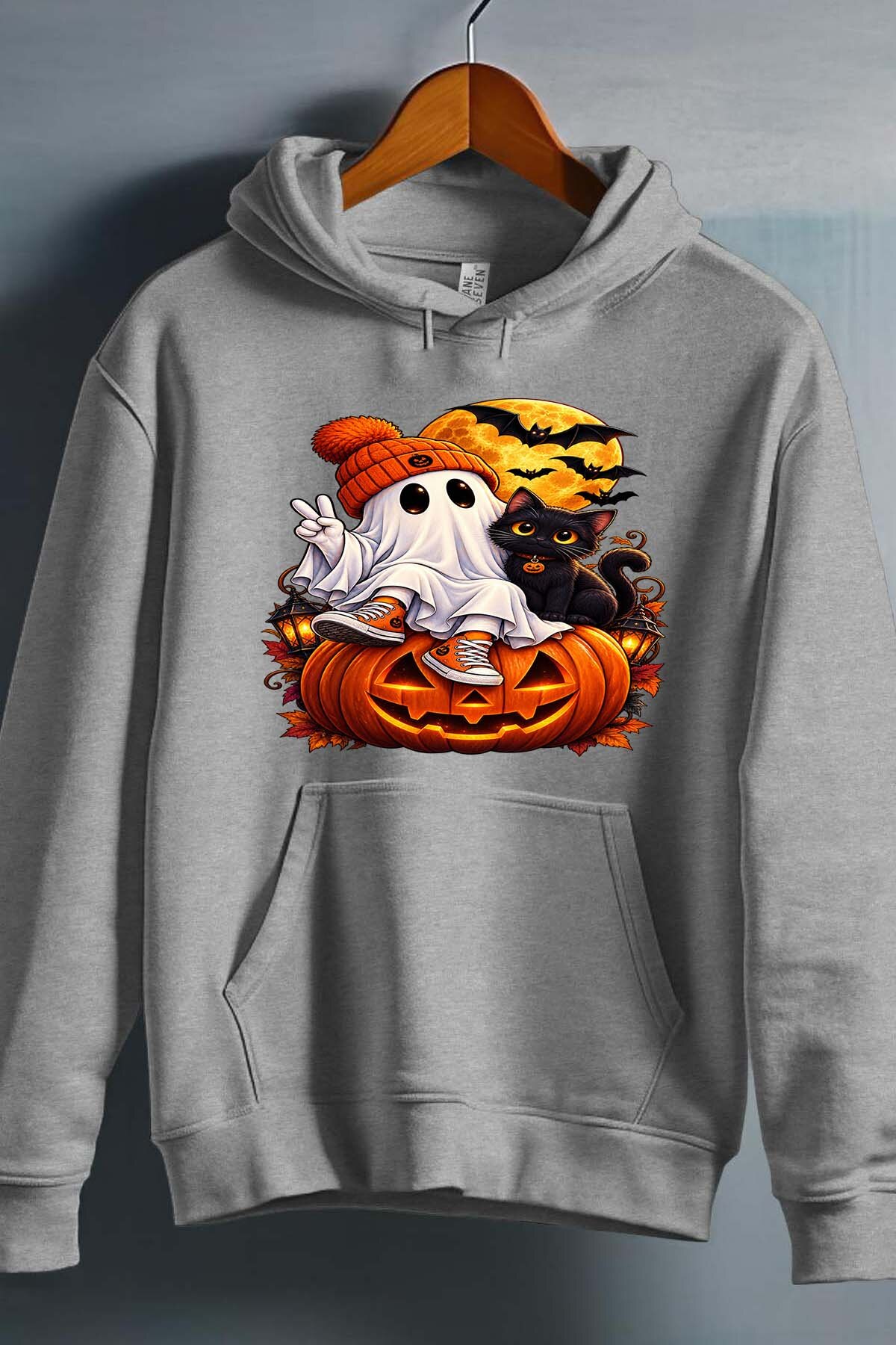 Grossiste I.A.L.D FRANCE - Amis spooky halloween - Sweat Capuche Fille