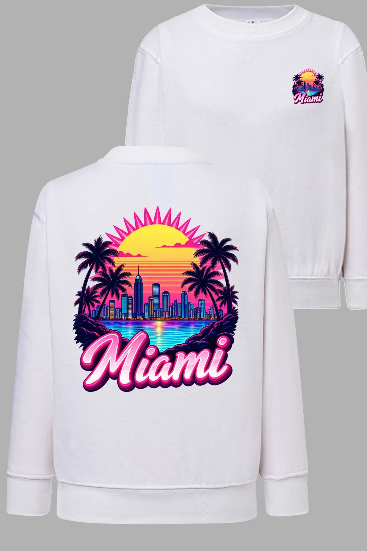 Wholesaler I.A.L.D FRANCE - 00 miami vintage - Crewneck sweatshirt Boy
