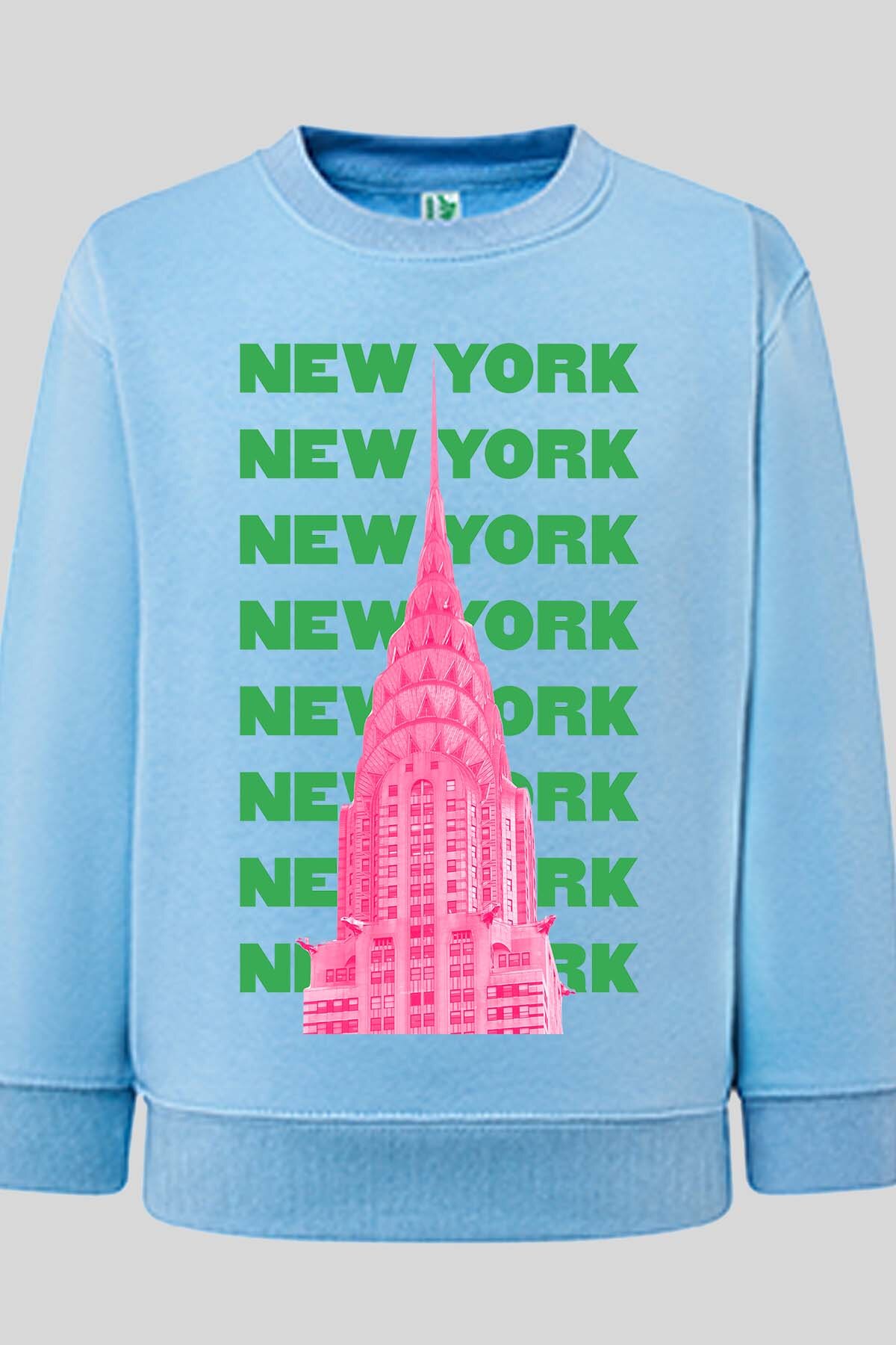 Wholesaler I.A.L.D FRANCE - 01 vintage newyork - Crewneck sweatshirt Boy