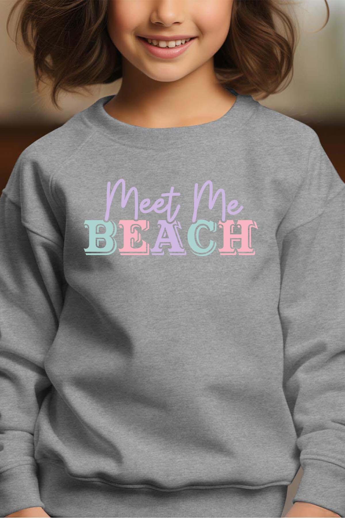 Mayorista I.A.L.D FRANCE - Encuéntrame en la playa - Sudadera cuello redondo chica