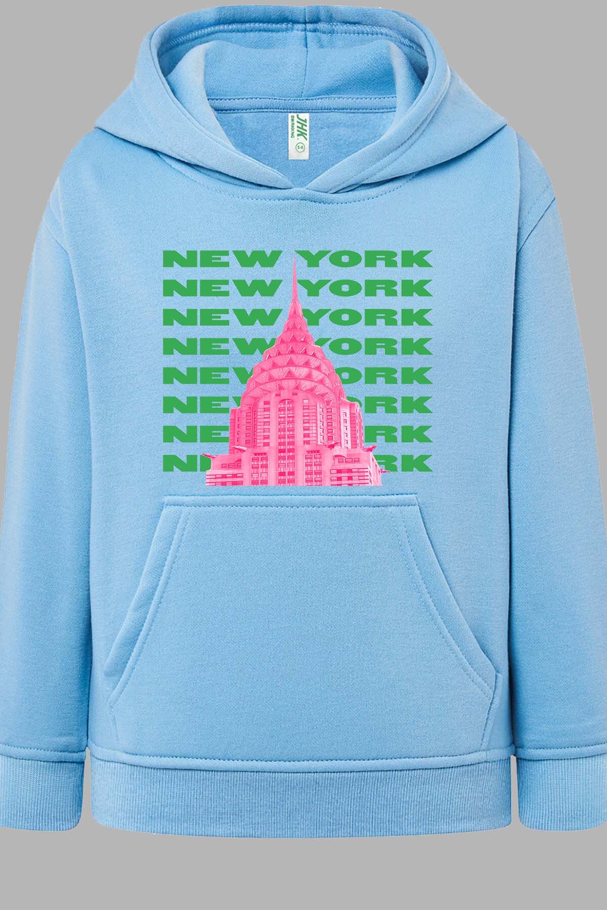 Wholesaler I.A.L.D FRANCE - 01 vintage newyork - Hooded sweatshirt Girl