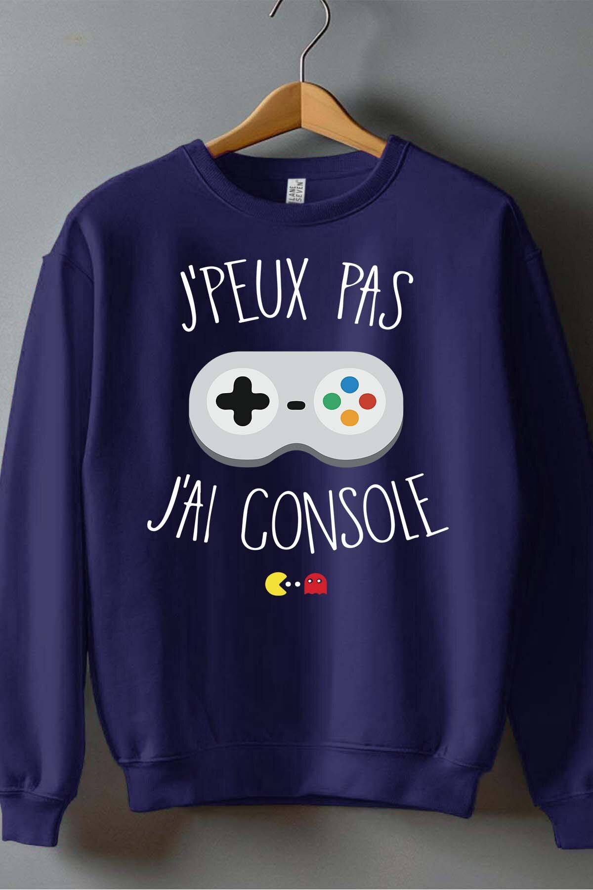 Grossista I.A.L.D FRANCE - Non posso, ho la console - Felpa girocollo per ragazzo