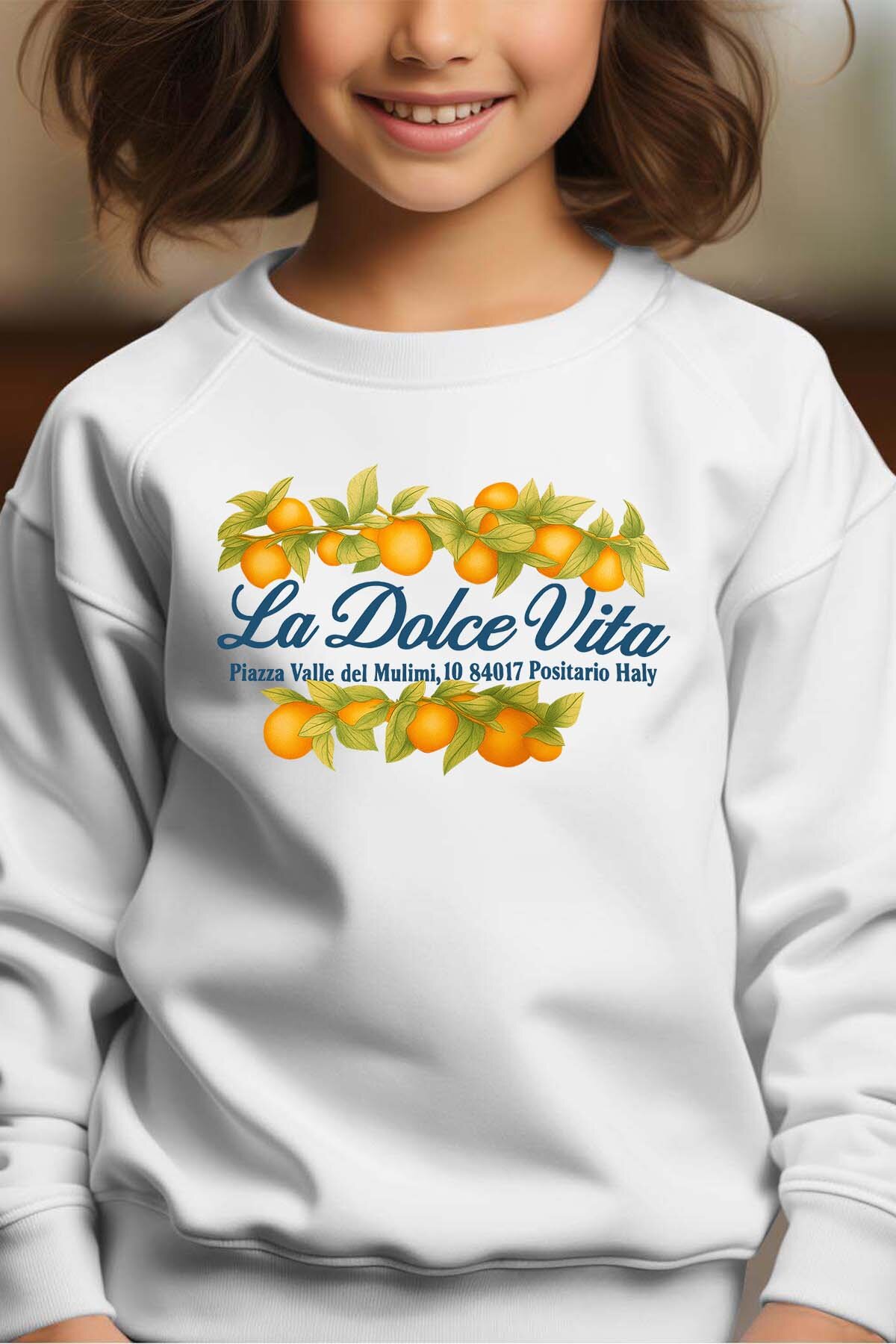 Großhändler I.A.L.D FRANCE - Piazza Valle - Rundhals-Sweatshirt Mädchen