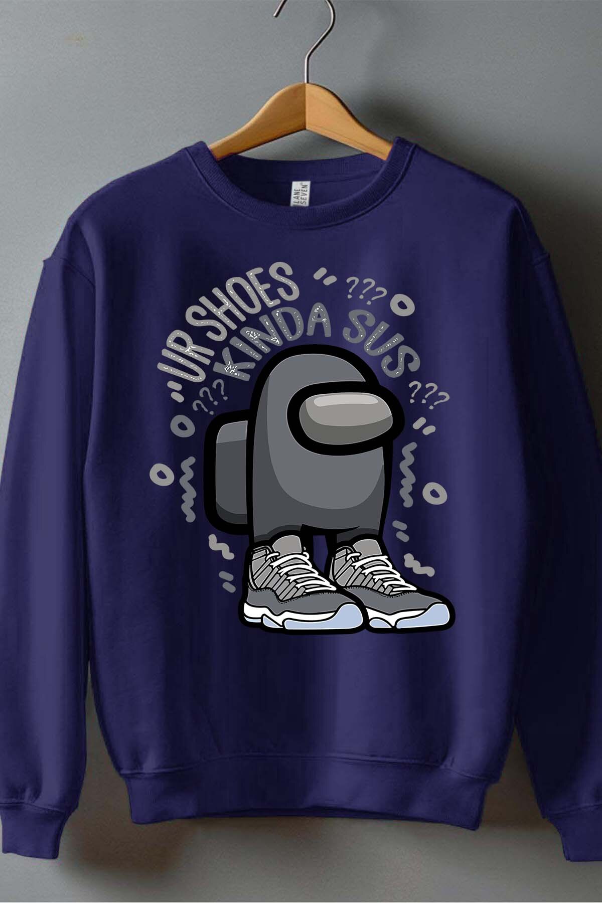 Grossiste I.A.L.D FRANCE - Among Us L - Sweat Col Rond Garçon