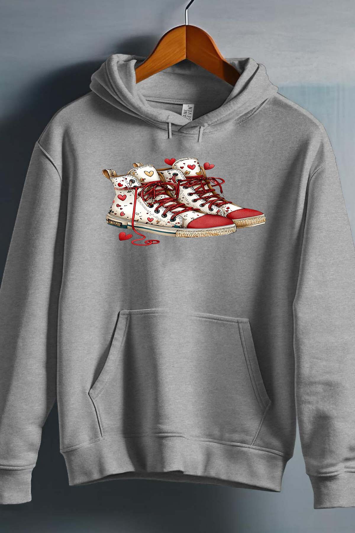 Mayorista I.A.L.D FRANCE - Sudadera con capucha para niña - Pegatinas de amor de baloncesto