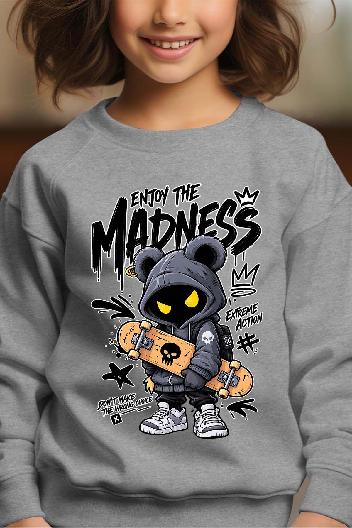 Wholesaler I.A.L.D FRANCE - ENJOY MADNESS HYPE - Crewneck sweatshirt Girl