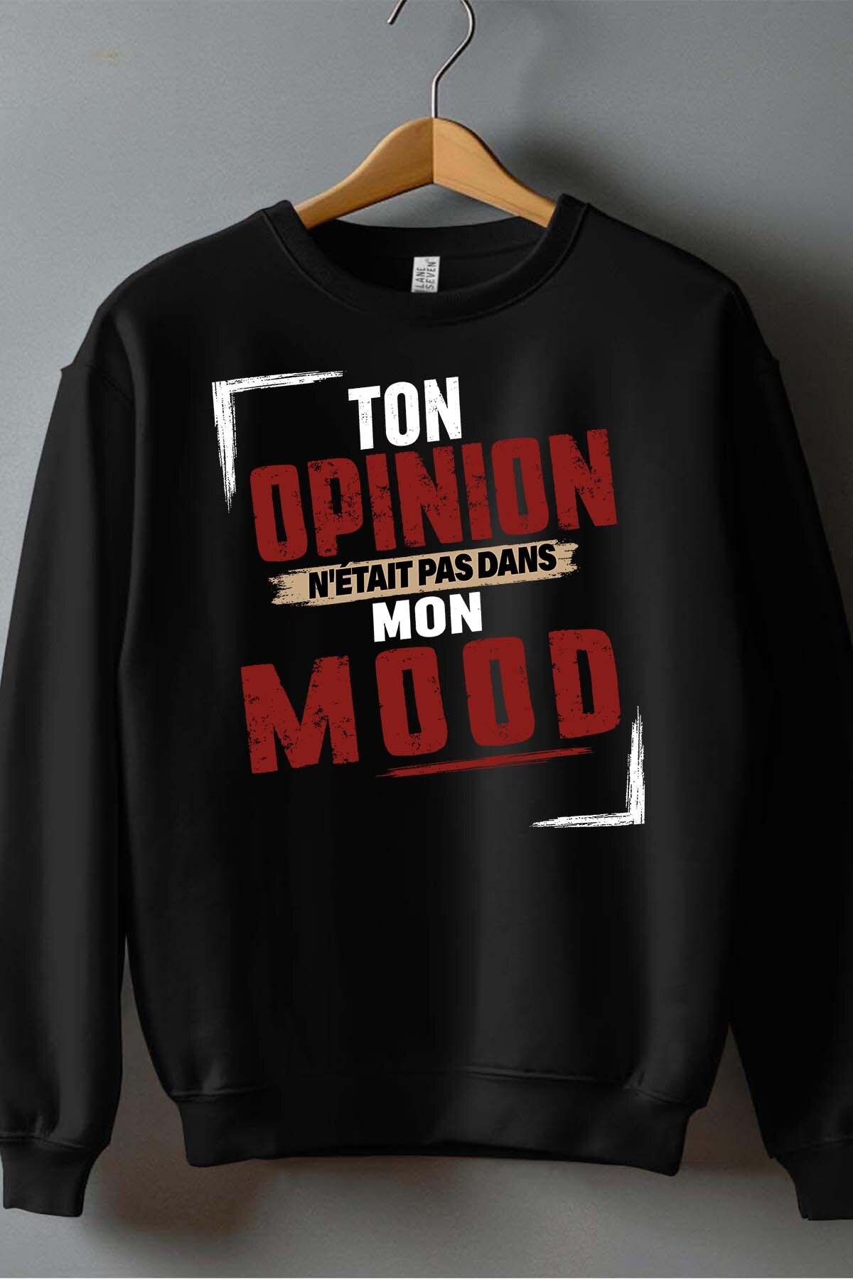 Grossiste I.A.L.D FRANCE - Mon mood - Sweat Col Rond Garçon