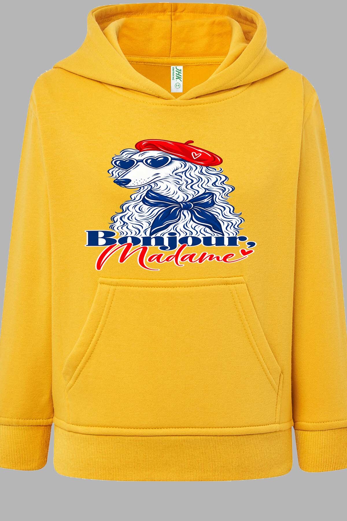 Wholesaler I.A.L.D FRANCE - bonjour madame dog3 - Hooded sweatshirt Girl