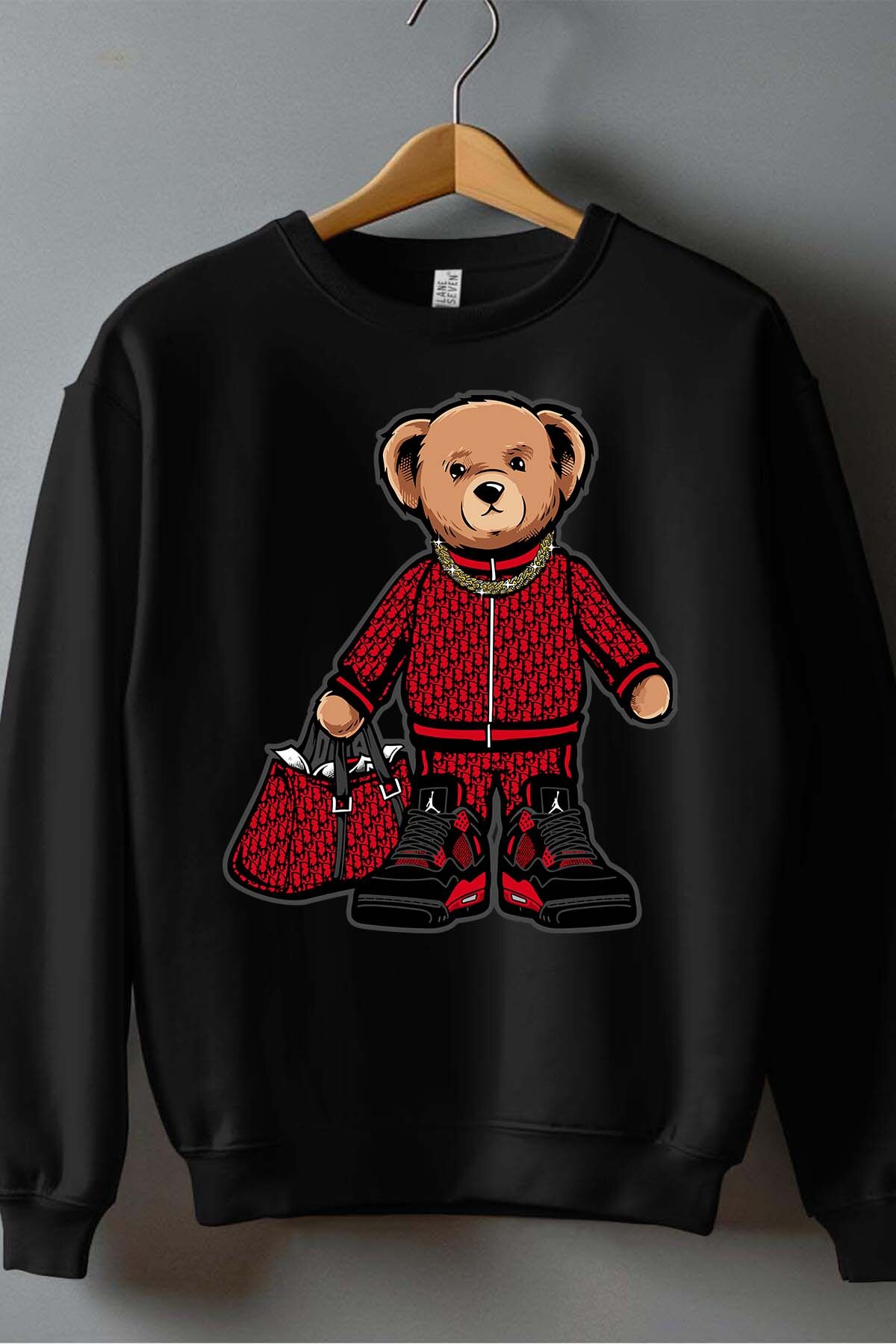 Grossiste I.A.L.D FRANCE - Ours Deluxe - Sweat Col Rond Garçon
