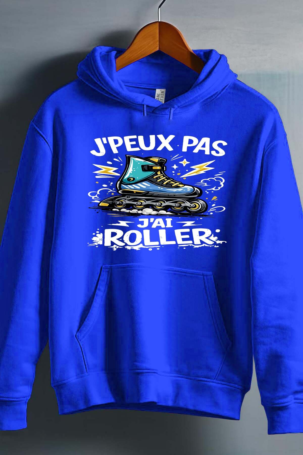 Grossiste I.A.L.D FRANCE - Peux pas... Roller Styl - Sweat Capuche Garçon