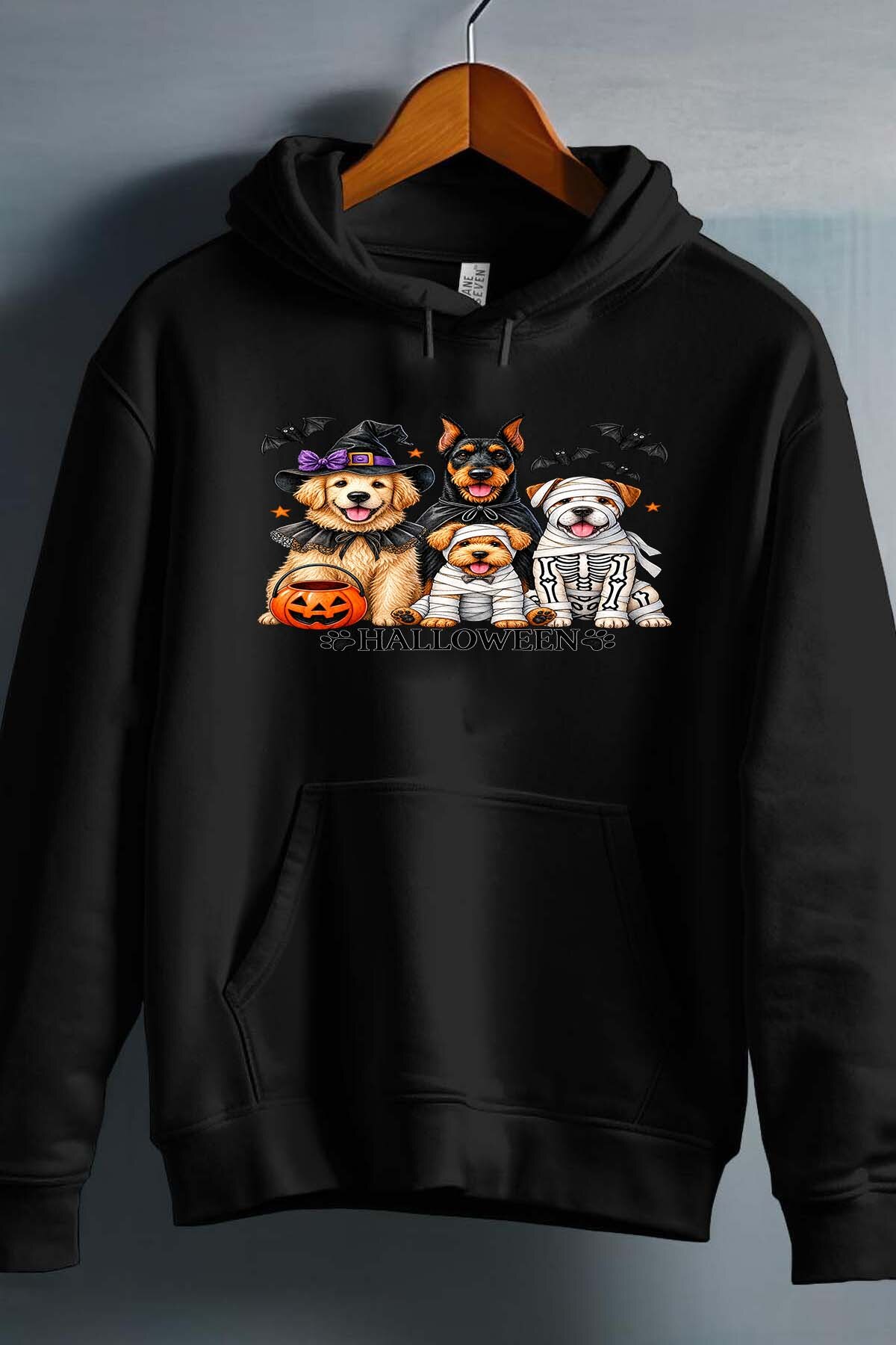 Wholesaler I.A.L.D FRANCE - Dogs halloween - Hooded sweatshirt Girl