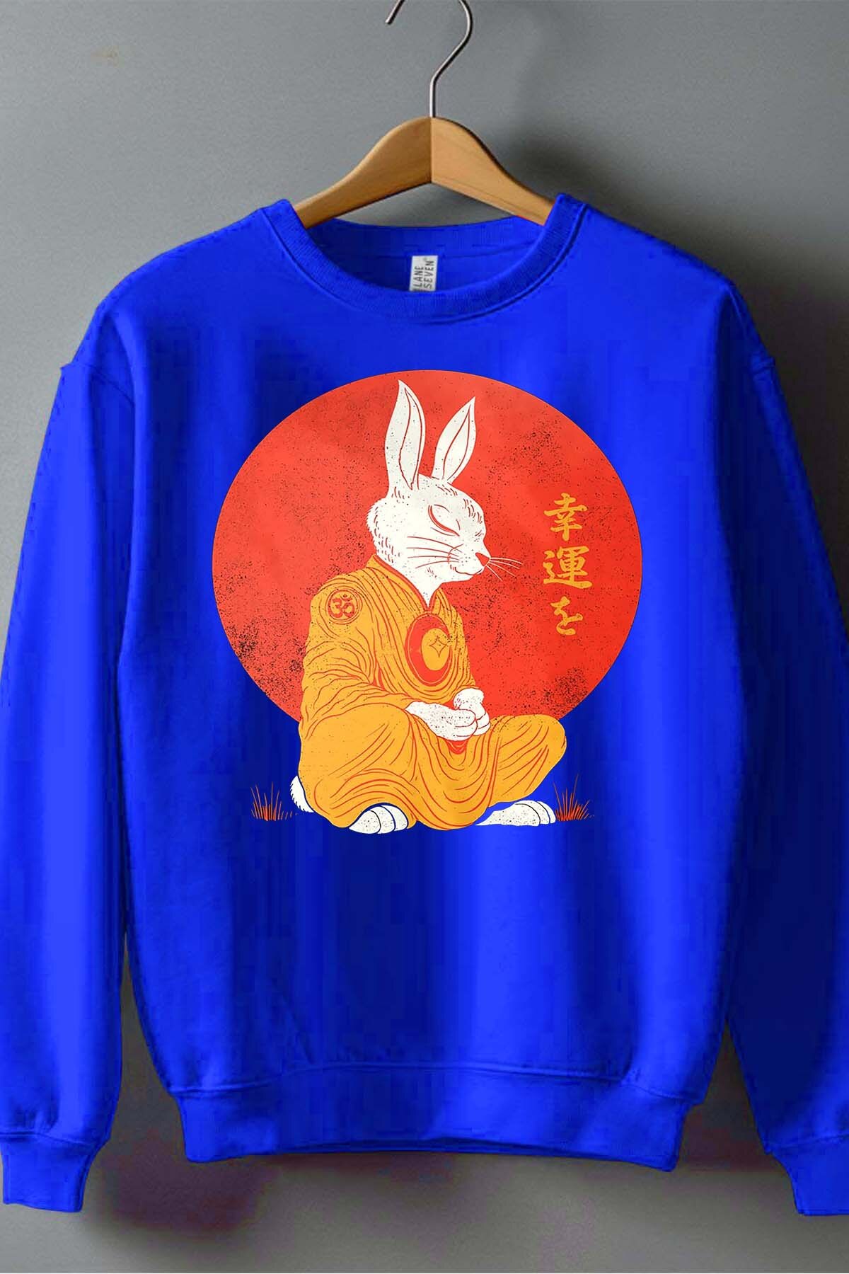 Grossiste I.A.L.D FRANCE - Meditation Rabbit - Sweat Col Rond Garçon