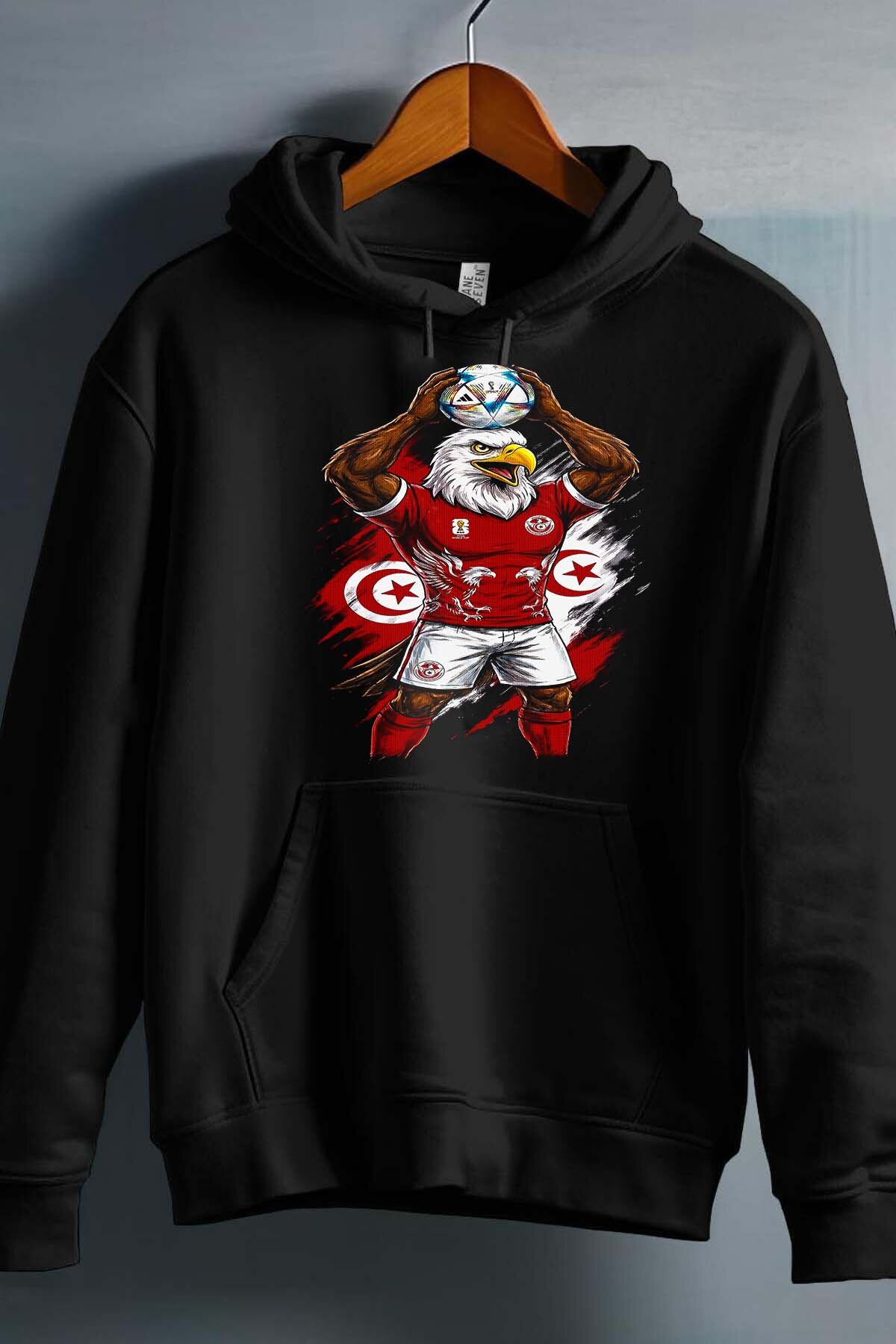 Grossiste I.A.L.D FRANCE - Tunisia 1 Mascot - Sweat Capuche Garçon