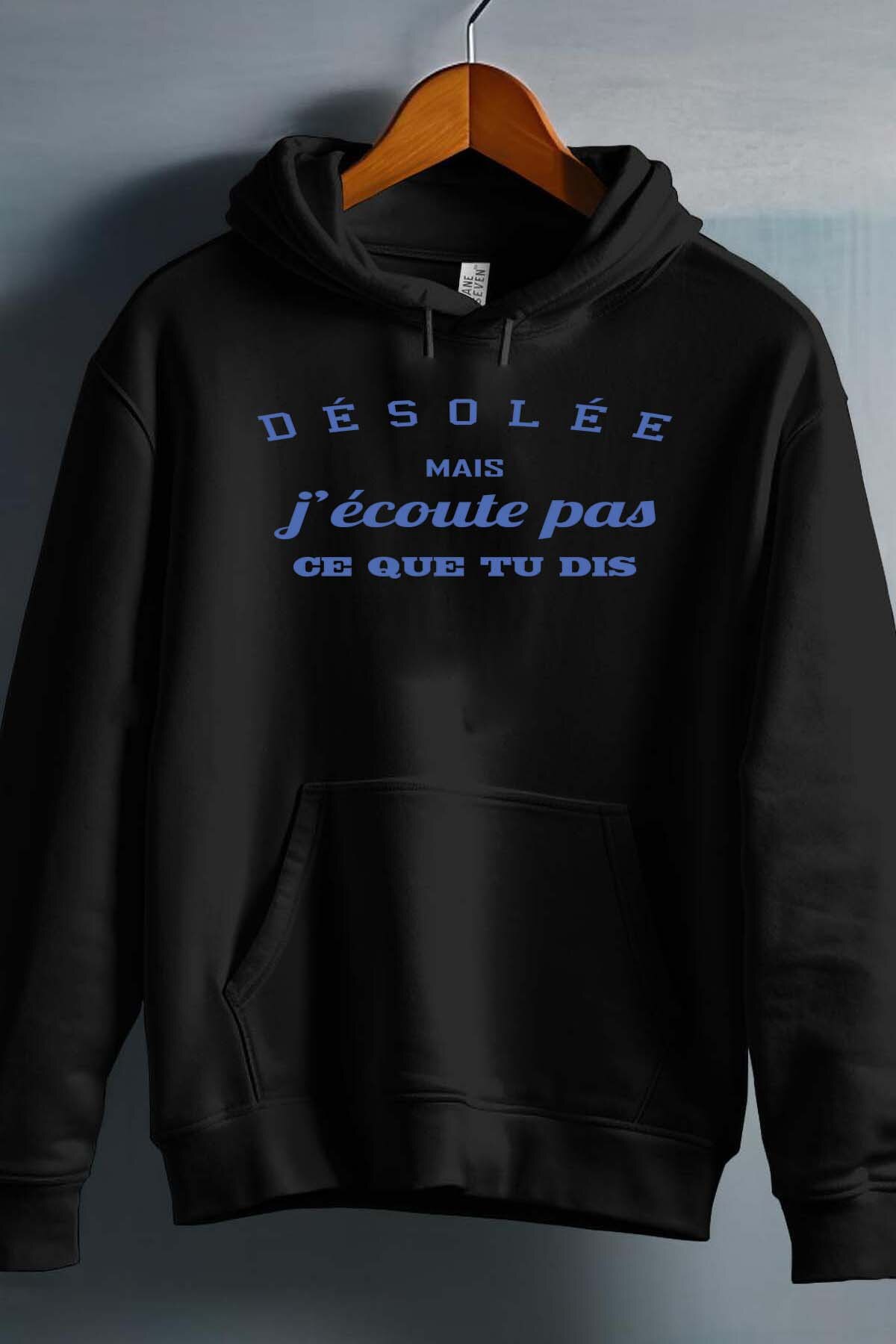 Grossista I.A.L.D FRANCE - DSL non ascolta - Felpa con cappuccio Ragazza