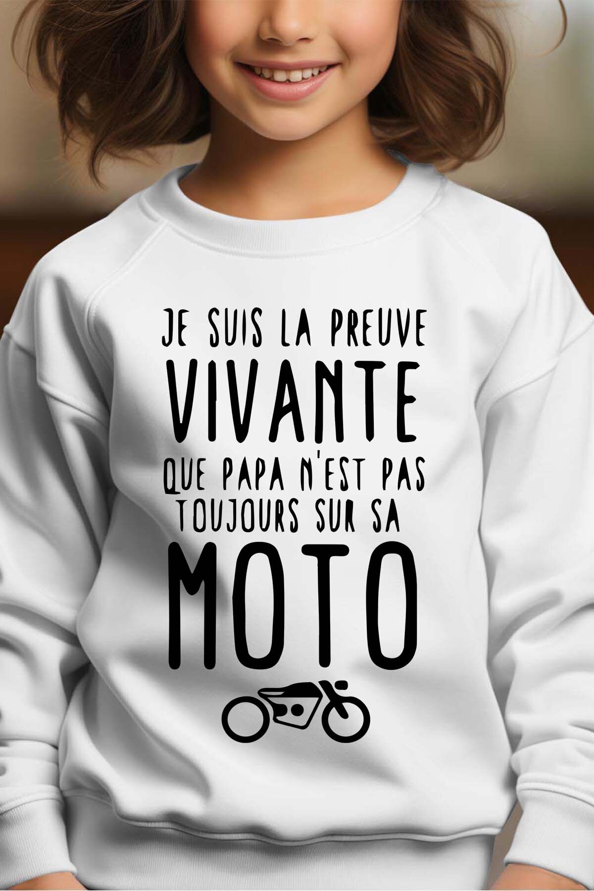 Wholesaler I.A.L.D FRANCE - La preuve Moto - Crewneck sweatshirt Girl