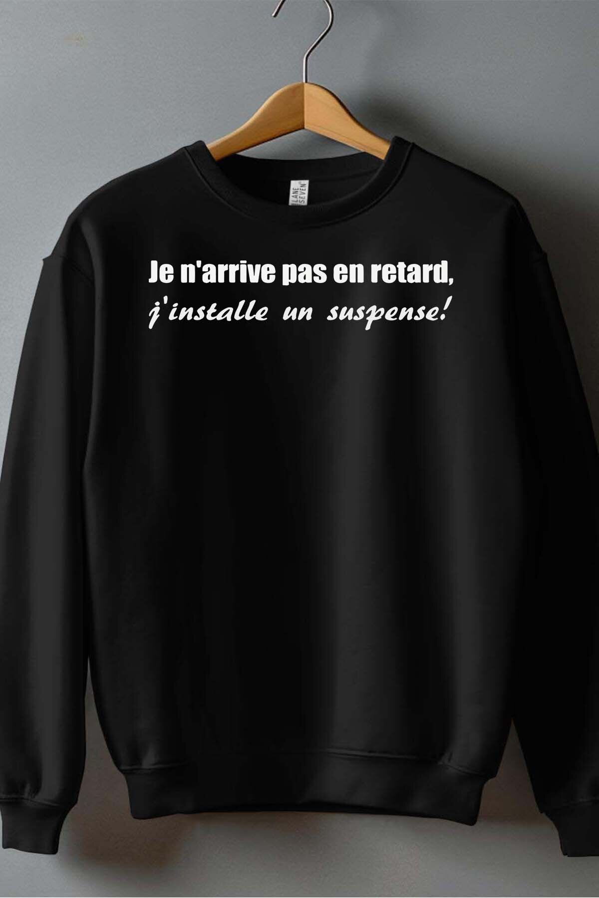 Mayorista I.A.L.D FRANCE - Retard Suspense - Sudadera con cuello redondo para niño