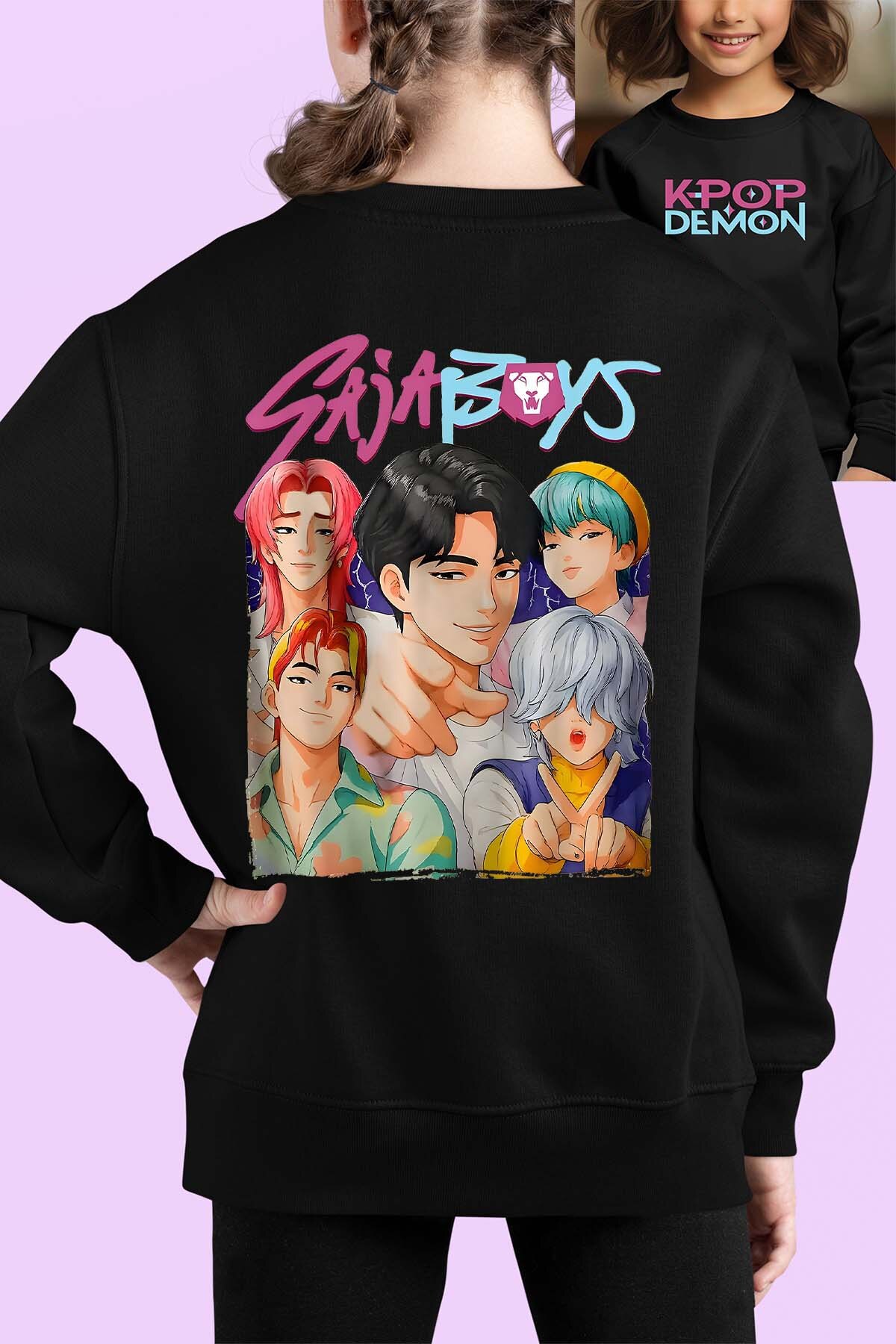 Grossiste I.A.L.D FRANCE - You Saja Boys - Sweat Col Rond Fille