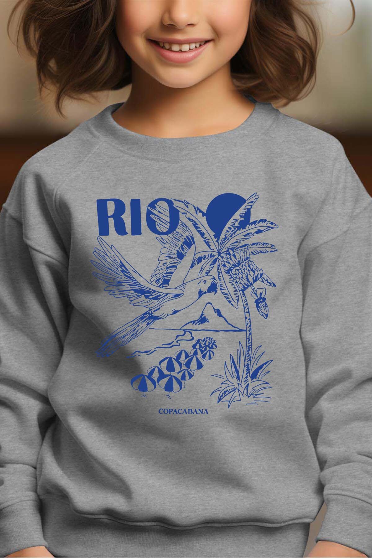Grossista I.A.L.D FRANCE - Rio Copacaba - Felpa girocollo ragazza