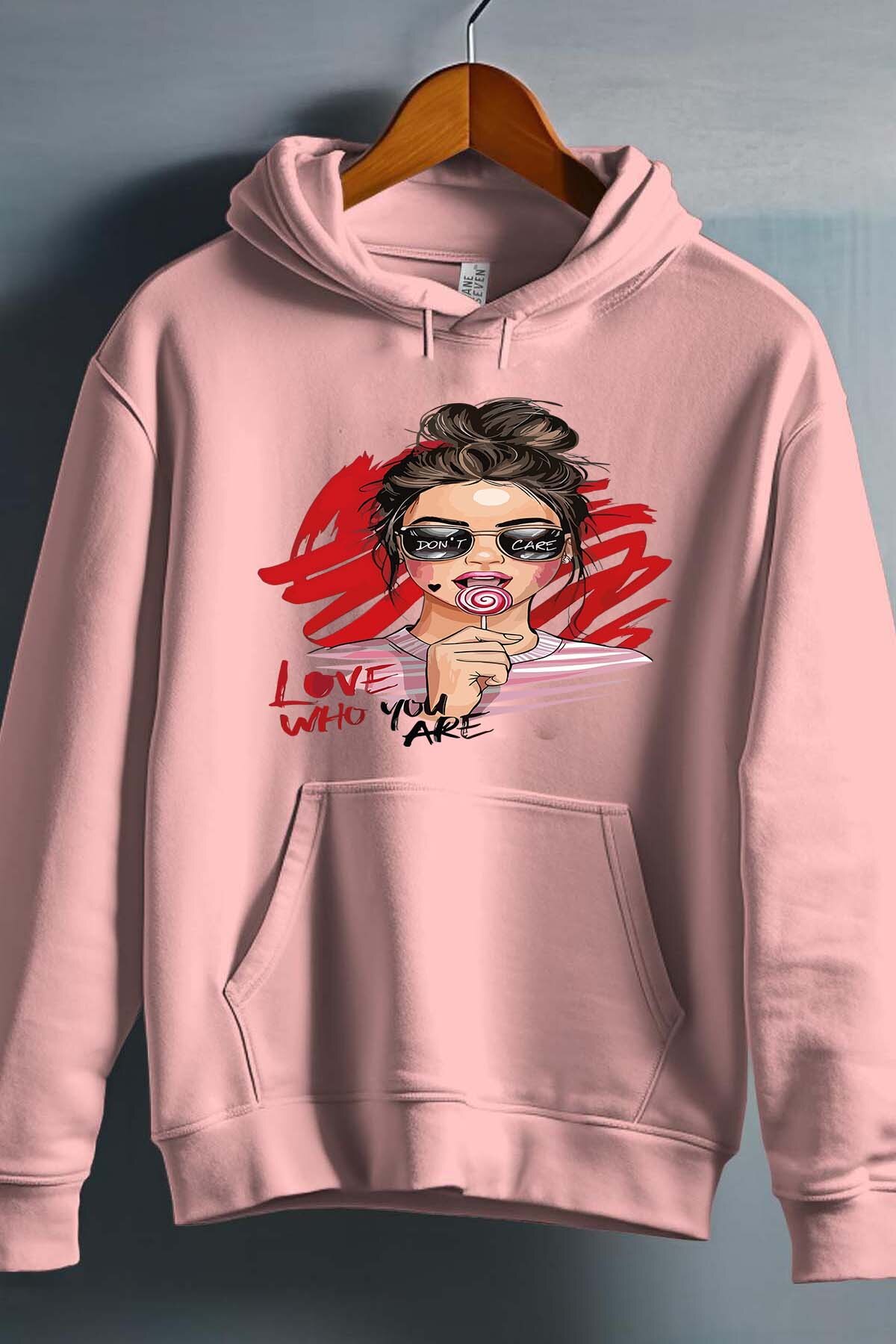Großhändler I.A.L.D FRANCE - Liebe, wer - Kapuzenpullover Mädchen
