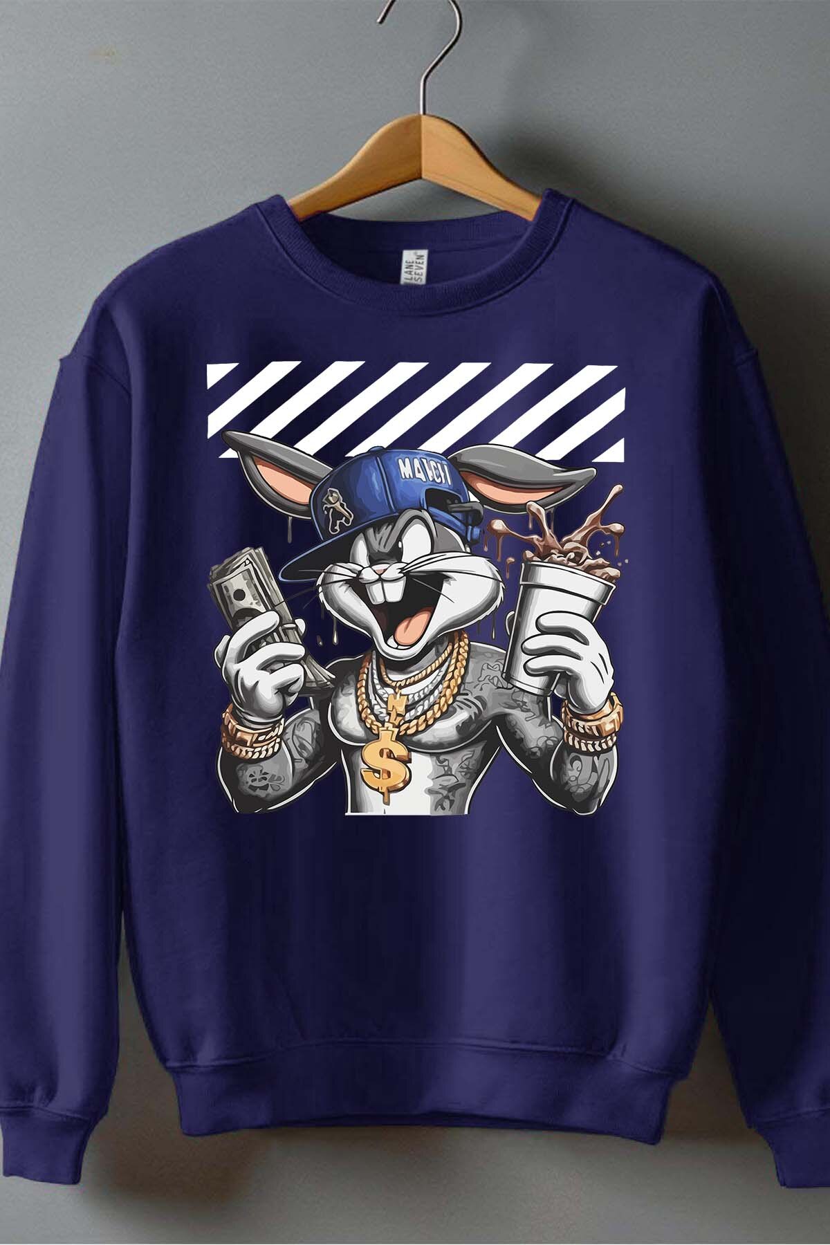 Mayorista I.A.L.D FRANCE - Faché Bunny - Sudadera con cuello redondo para niño