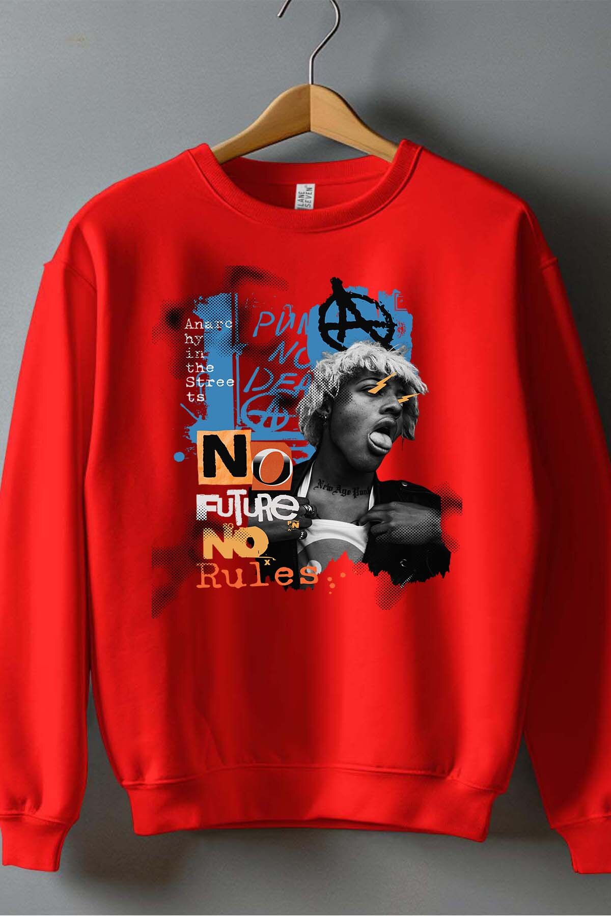 Mayorista I.A.L.D FRANCE - No Future - Sudadera con cuello redondo para niño