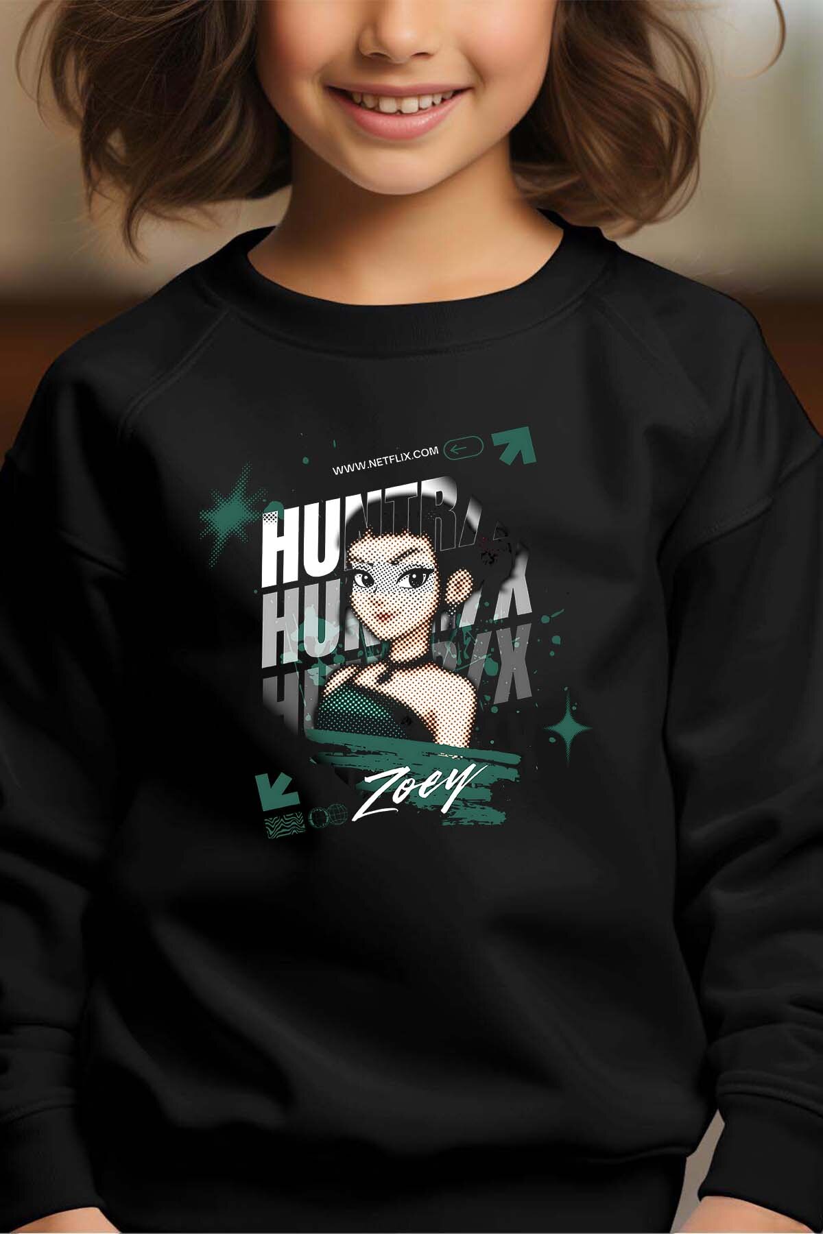 Grossiste I.A.L.D FRANCE - Huntrix Zoey - Sweat Col Rond Fille