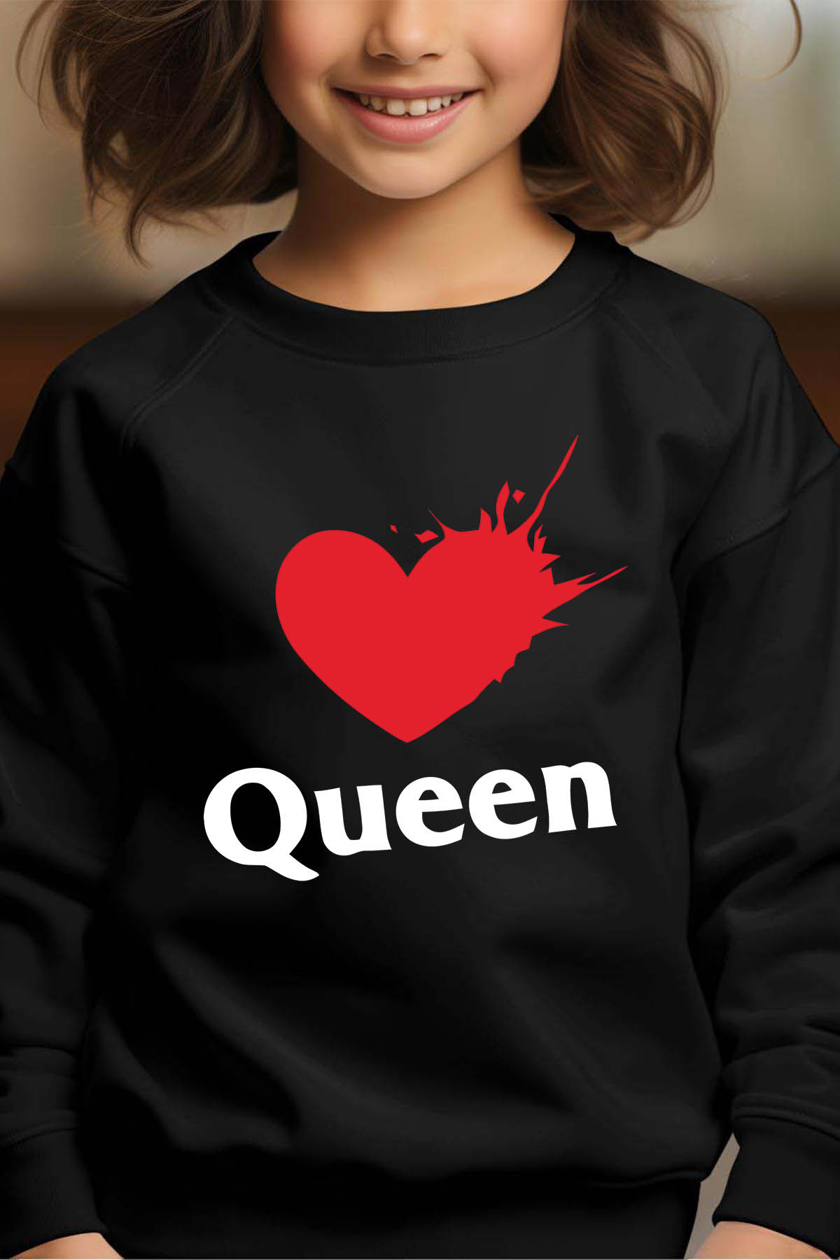 Wholesaler I.A.L.D FRANCE - Red queen - Crewneck sweatshirt Girl