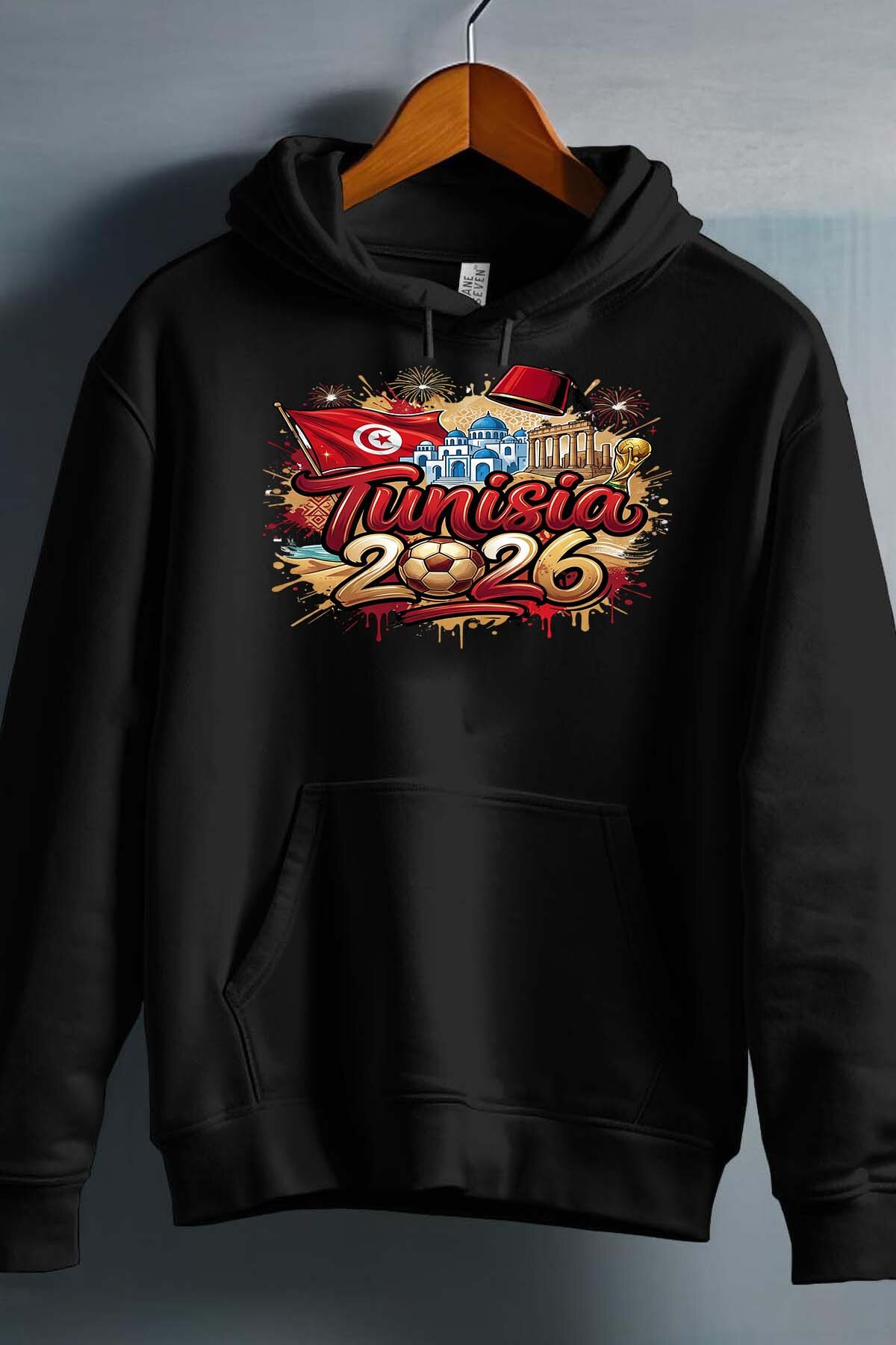 Grossiste I.A.L.D FRANCE - Cdm26 Tunisia - Sweat Capuche Garçon