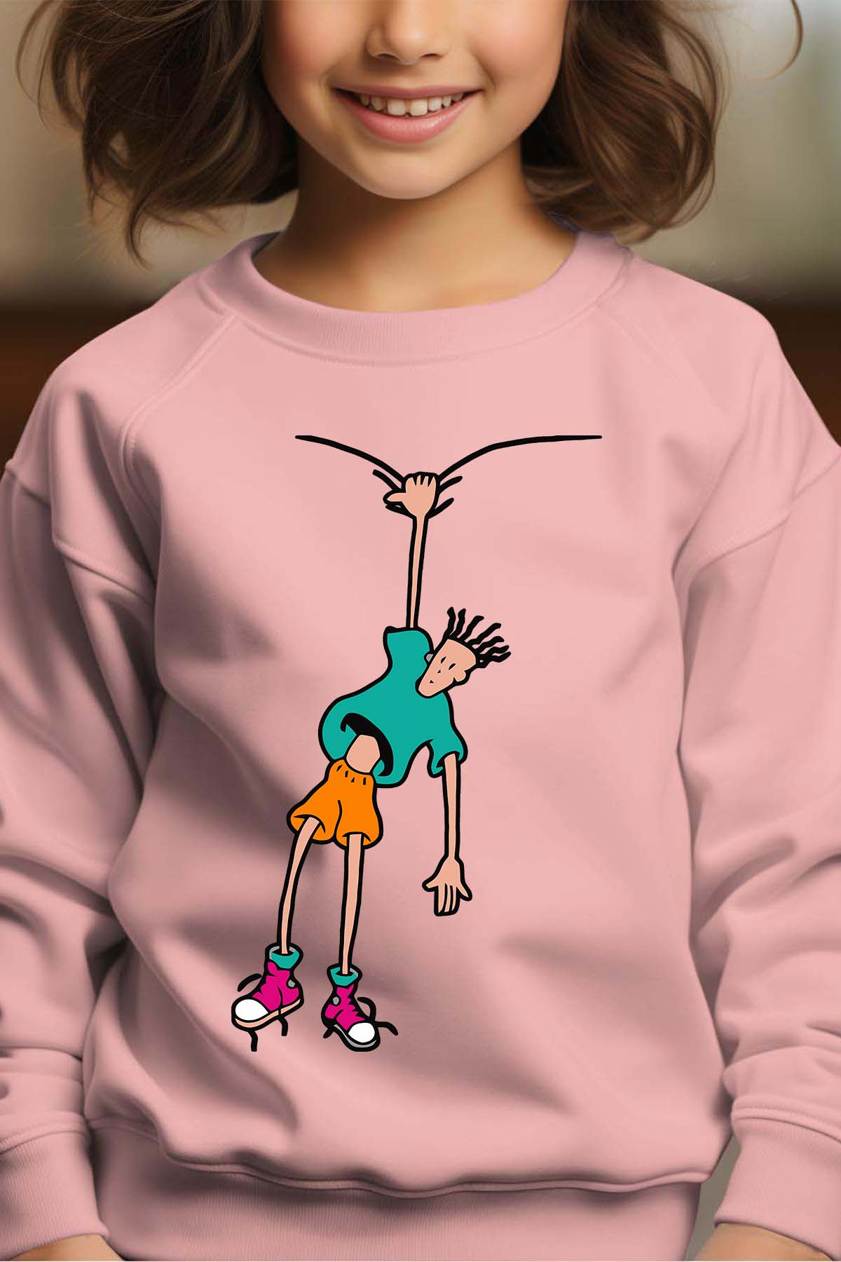 Mayorista I.A.L.D FRANCE - Fido Dido - Round Girl Girl Sweatshirt